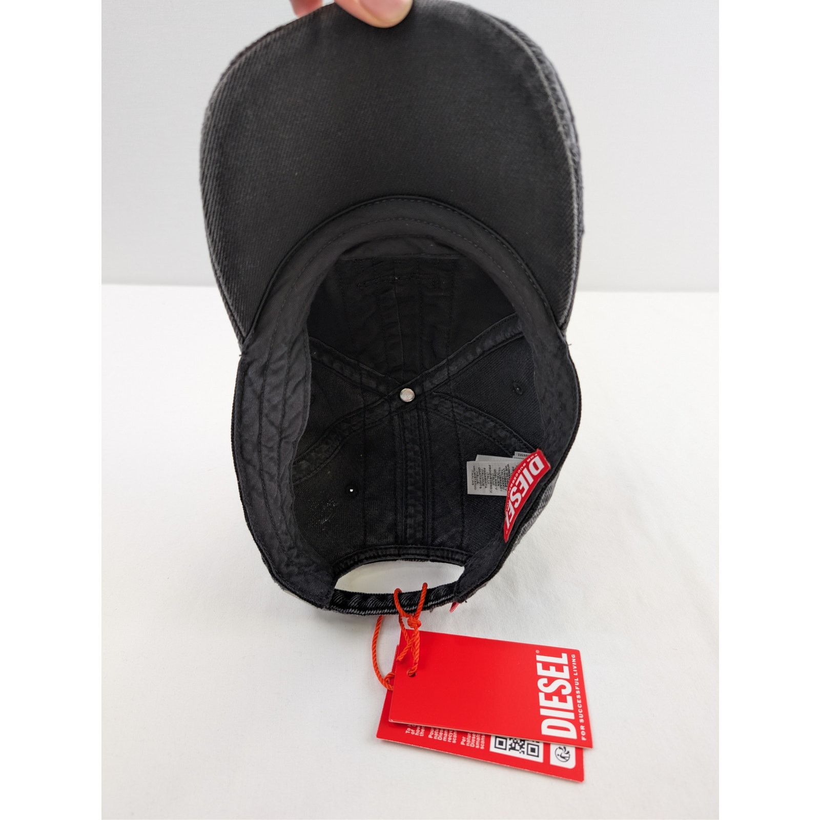 Diesel o1rshd1 Size: 1 / C-Geir Cappello Cap / Hat in Black Size ONE SIZE - 7 Thumbnail