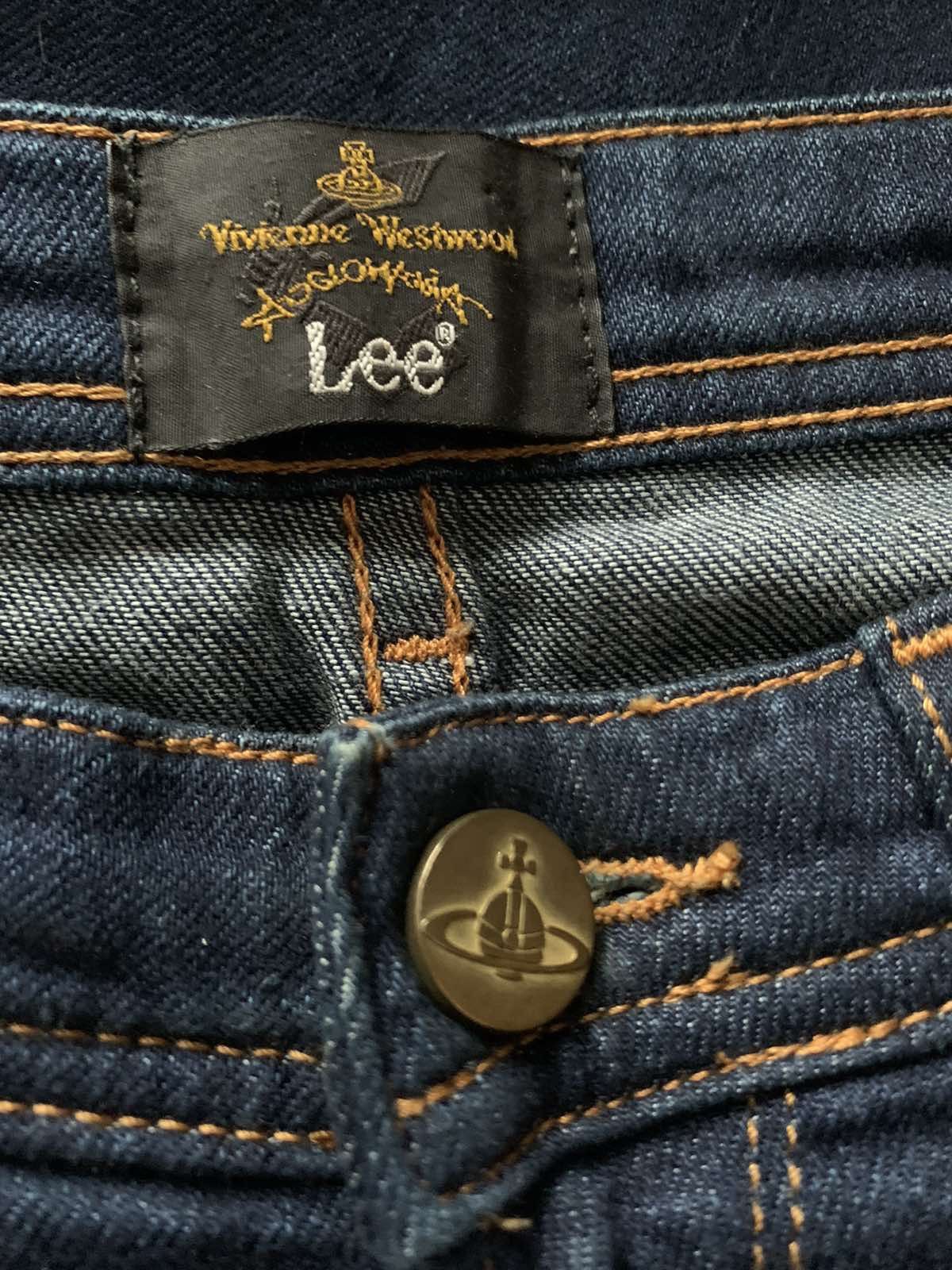 Lee × Vivienne Westwood 🔥 Lee x Vivienne Westwood Blue Jeans Size 27" / US 4 / IT 40 - 5 Thumbnail
