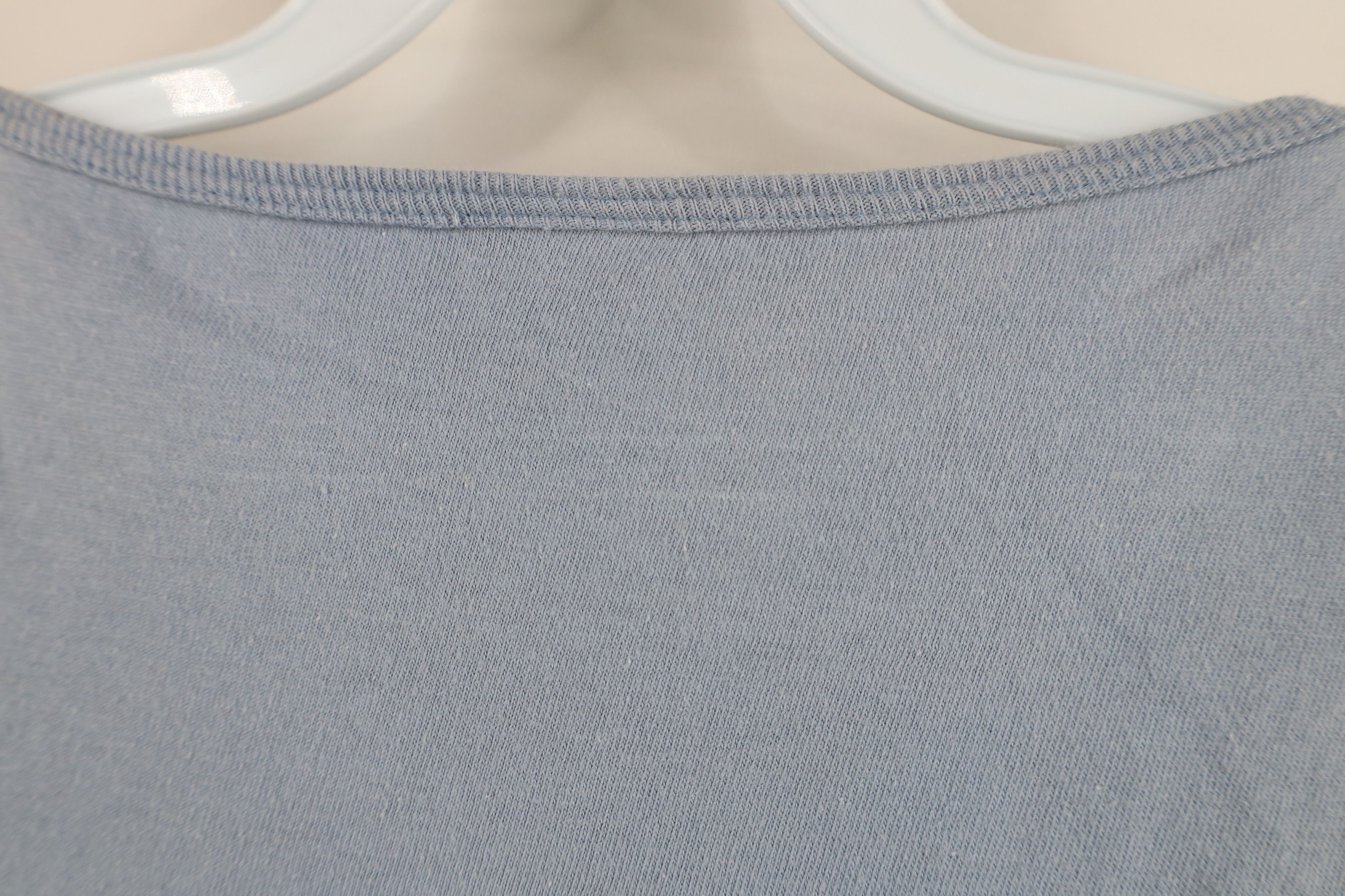 Vintage Vintage 90s Streetwear 3/4 Sleeve T-Shirt Blue Cotton USA Size L / US 10 / IT 46 - 8 Thumbnail