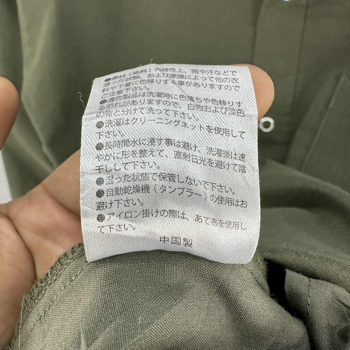 Flannel Logosdays Ripstop Olive Green Flannel Embroidery Logo Pocket Size US S / EU 44-46 / 1 - 15 Thumbnail