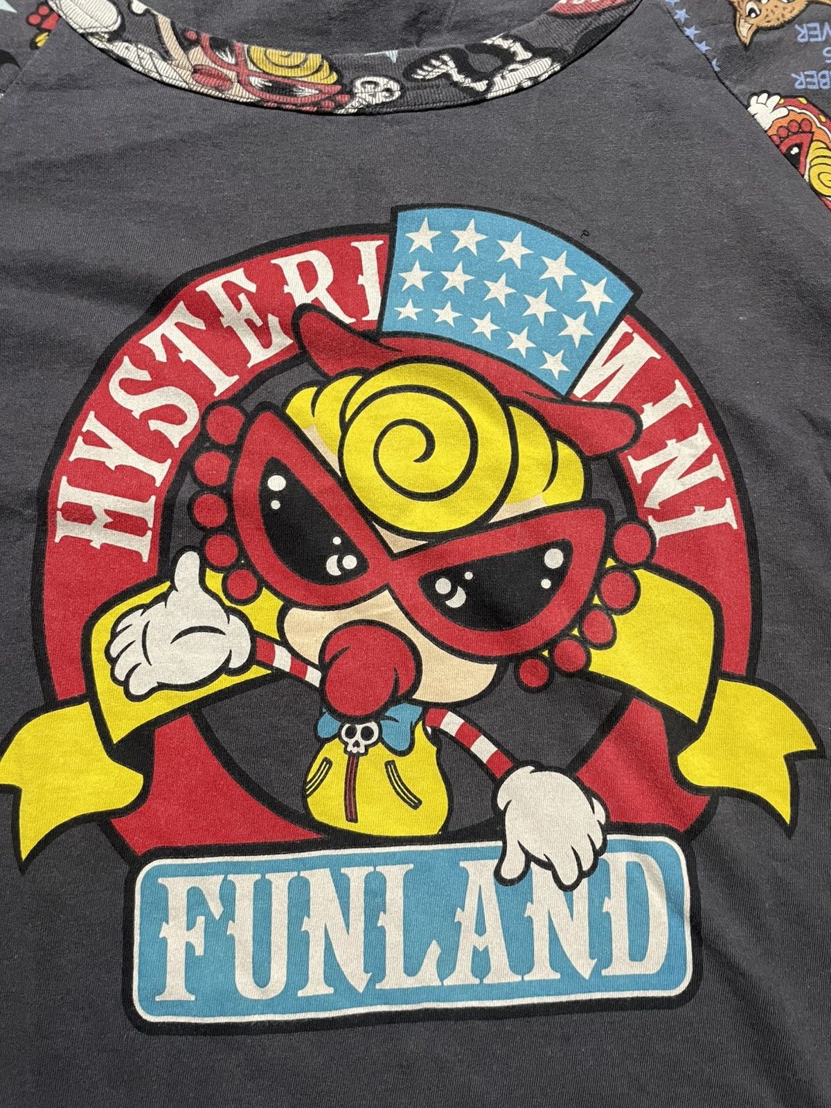 Hysteric Glamour Hysteric Mini Funland Raglan T-shirt Size M / US 6-8 / IT 42-44 - 2 Thumbnail
