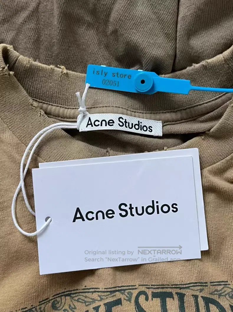 Acne Studios Acne Studios Ripped Two-Piece Long Sleeve T-Shirt, Women's Size XS / US 0-2 / IT 36-38 - 5 Thumbnail