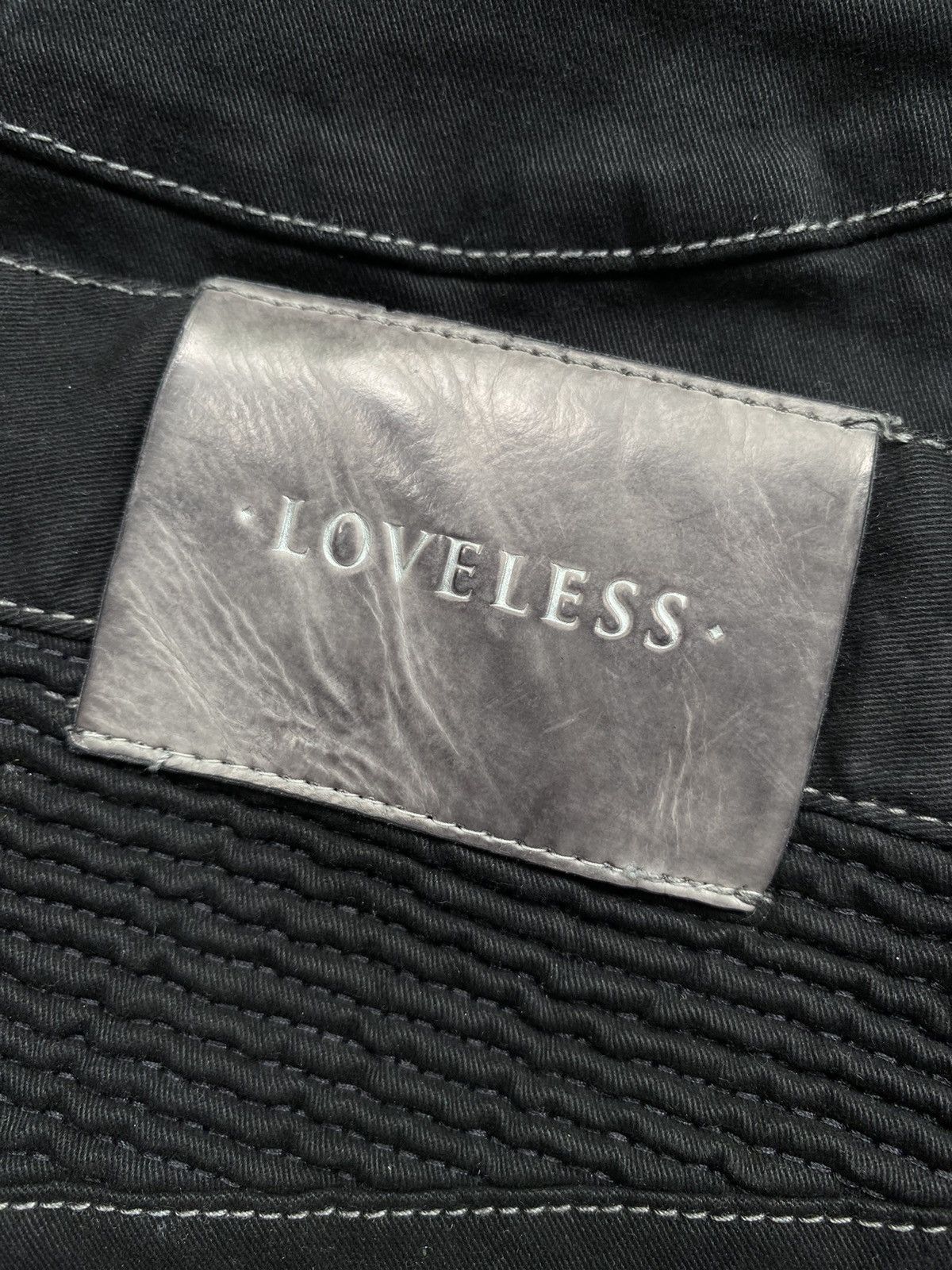 Loveless × Number (N)ine LOVELESS black biker pants Size US 31 - 12 Thumbnail