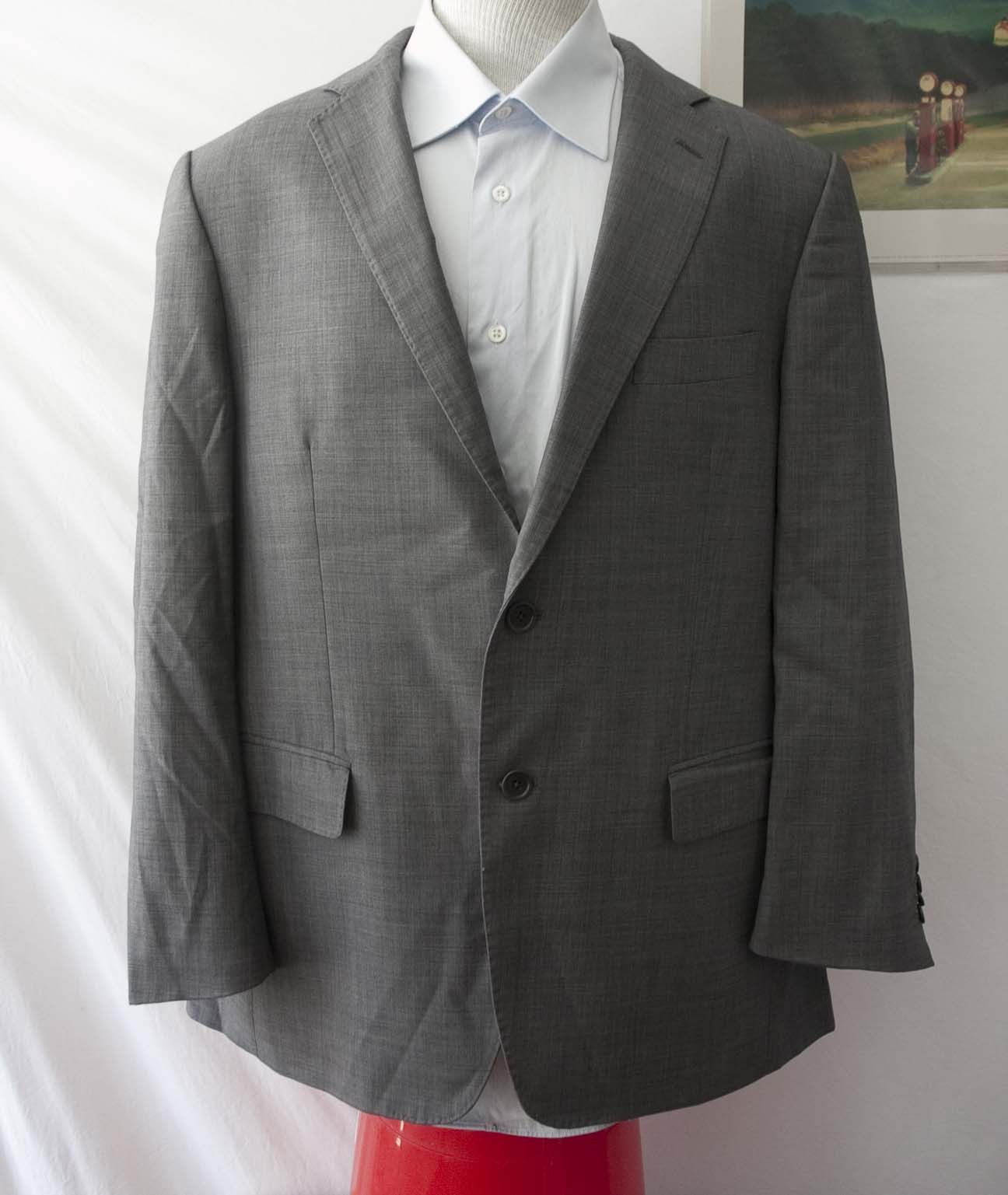 Etro Etro Milano Jacket Sport Coat Size 56 /44US Gray Wool Size 44R - 2 Thumbnail