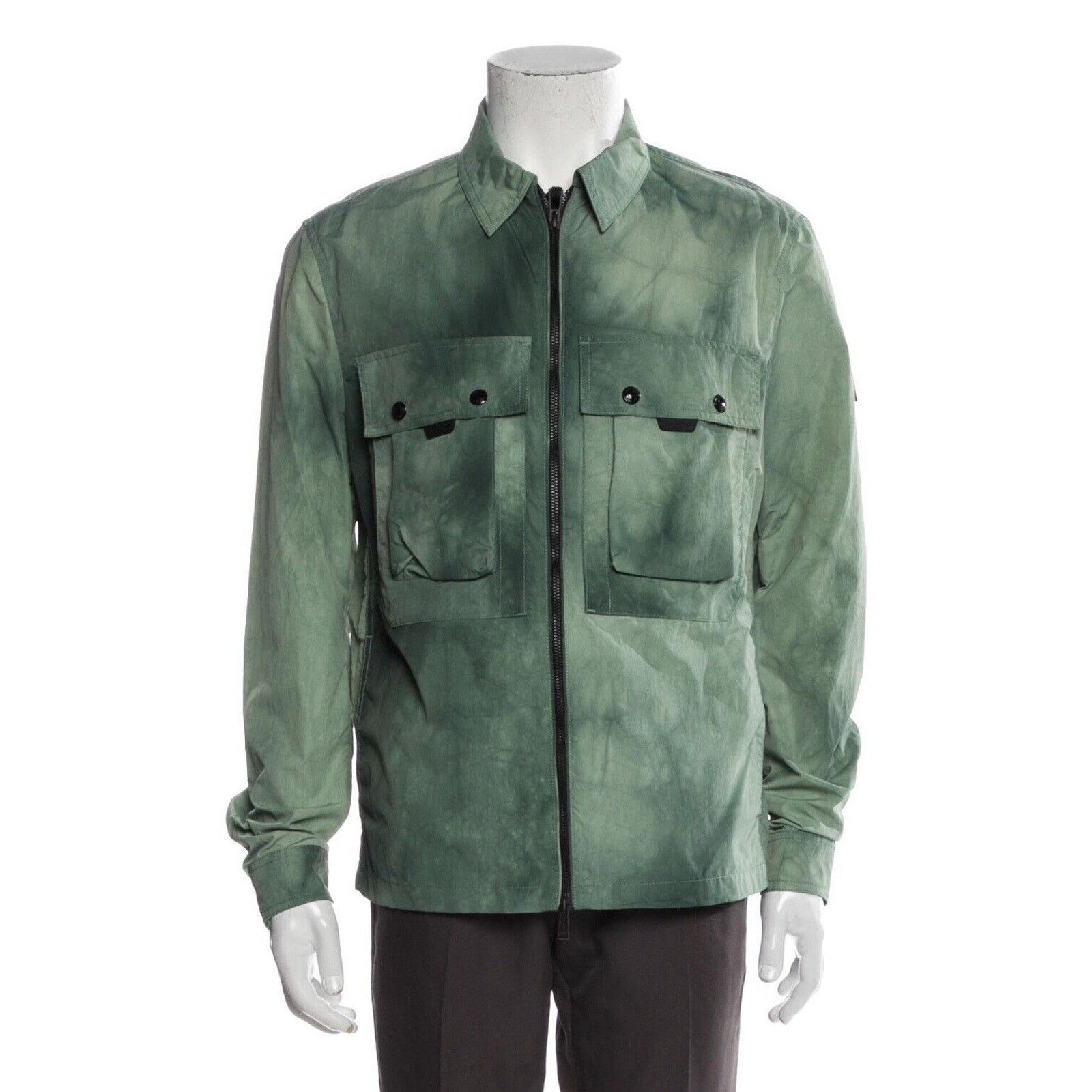 image of Belstaff Tactical Overshirt Jacket Men Size Medium New Green