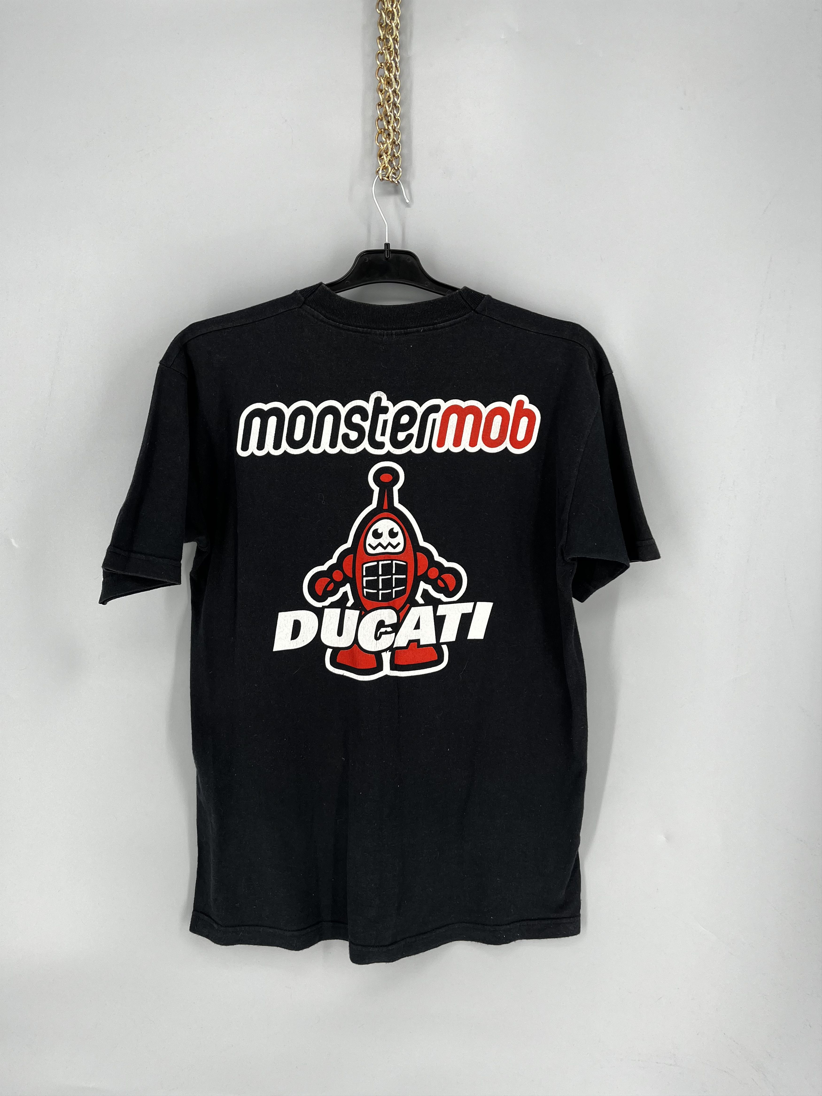 Ducati Vintage Ducati Steve Hislop Monster Mob UK Superbike RacingM Size US M / EU 48-50 / 2 - 9 Thumbnail