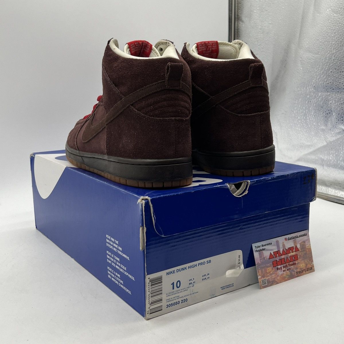 Nike Nike dunk high Budweiser Size US 10 / EU 43 - 4 Thumbnail