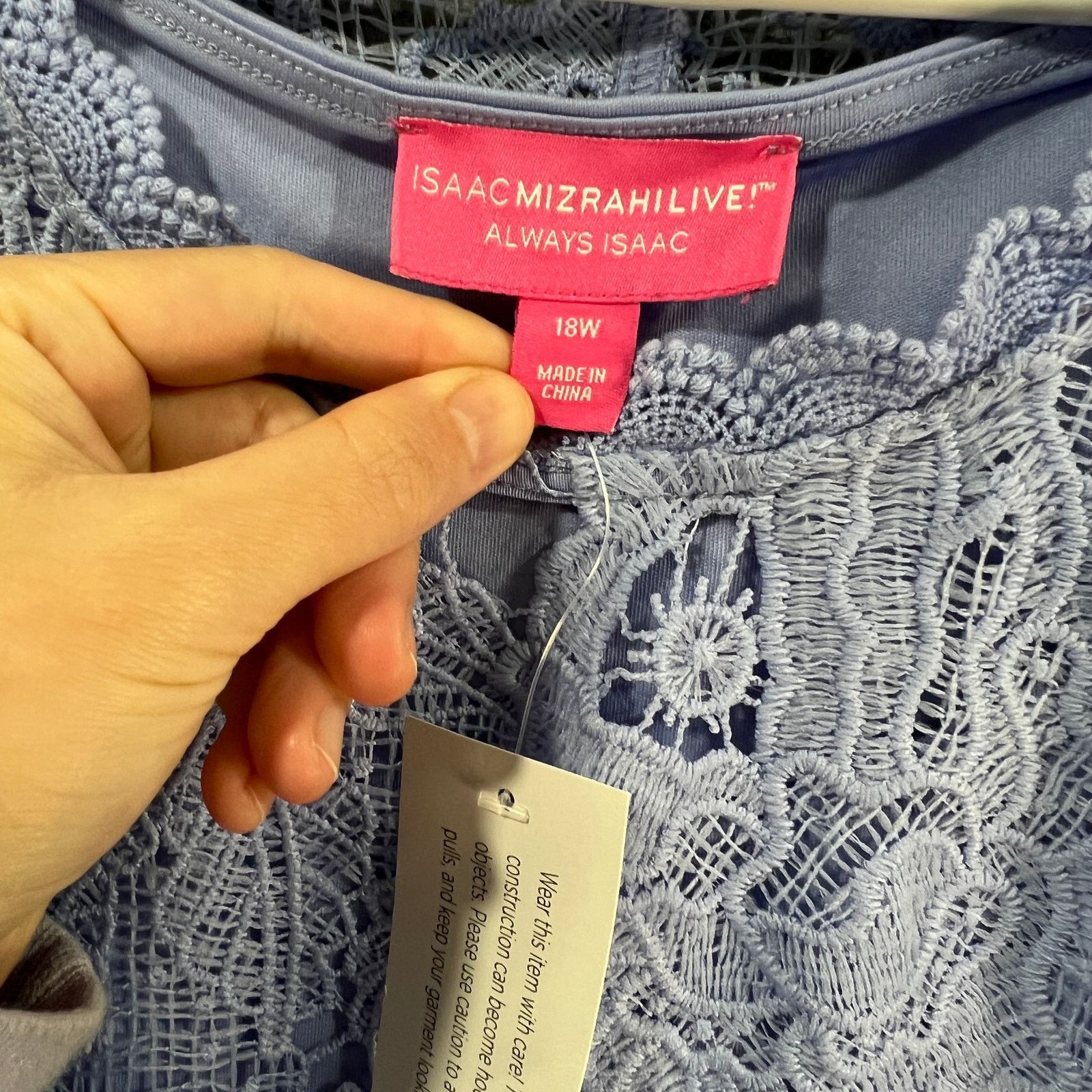 Isaac Mizrahi Isaac Mizrahi LIVE! Regular Always Isaac Chiffon Dress Size XXL / US 16-18 / IT 52-54 - 3 Thumbnail