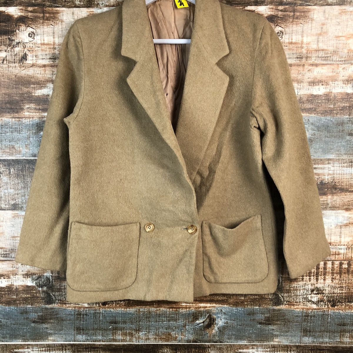 Calvin Klein Calvin Klein Brown vintage blazer #A2195 Size US S / EU 44-46 / 1 - 3 Thumbnail