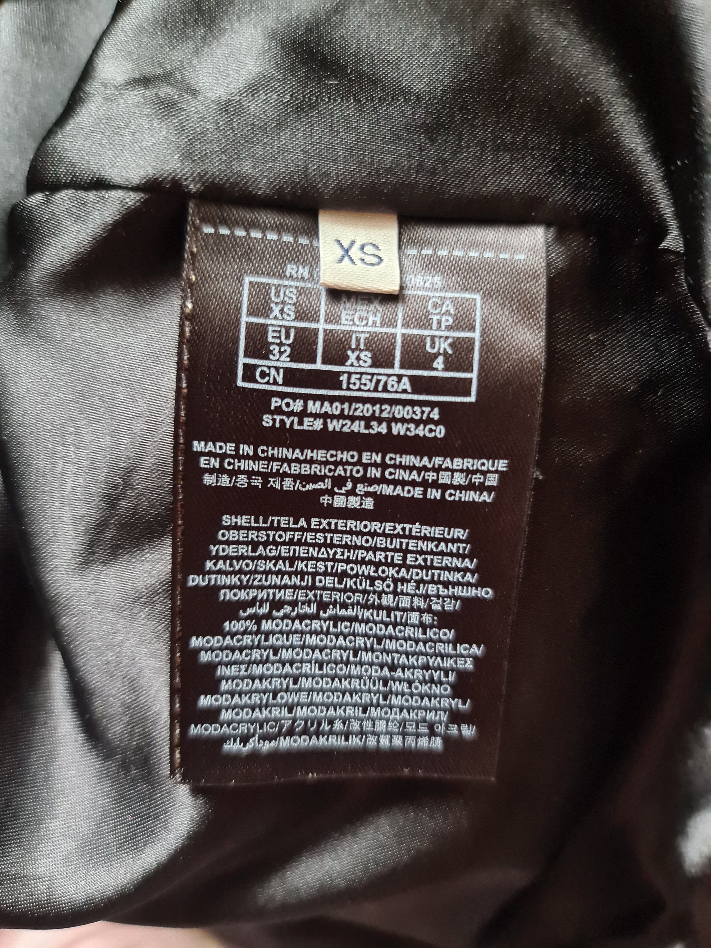 Other VINTAGE GUESS FAUX FUR JACKET - XS Size XS / US 0-2 / IT 36-38 - 6 Thumbnail