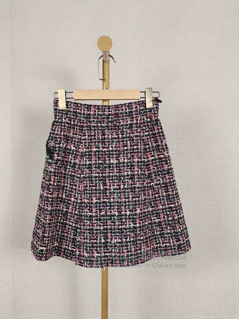 Chanel Chanel Tweed skirt Size 42" / US 20 - 2 Thumbnail