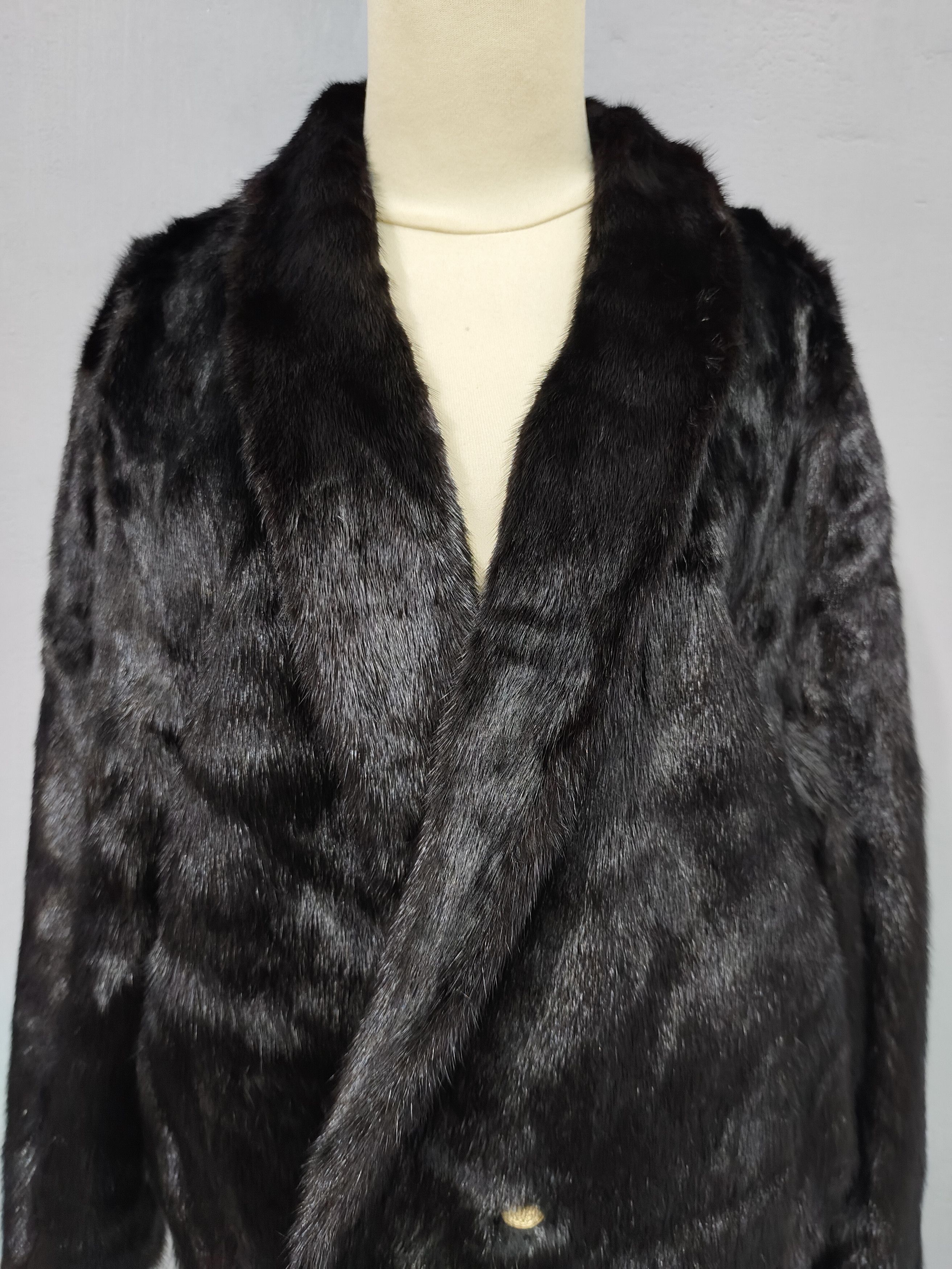 Vintage 80s-90s Unbrand- European Reversible Real Fur Leather Jacket Size US L / EU 52-54 / 3 - 12 Thumbnail