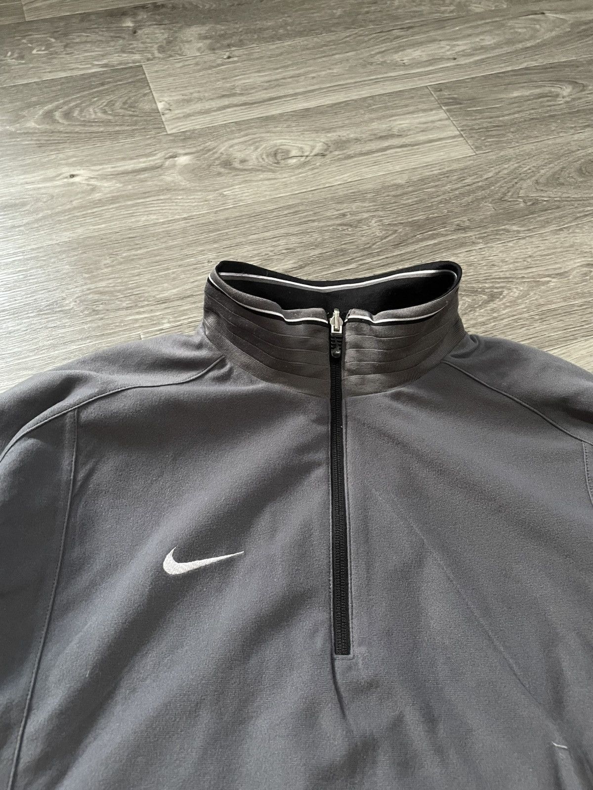 Nike Vintage Nike Nylon Reversible 2 Sides Pullover 1/3 Zip 90s Size US L / EU 52-54 / 3 - 8 Thumbnail