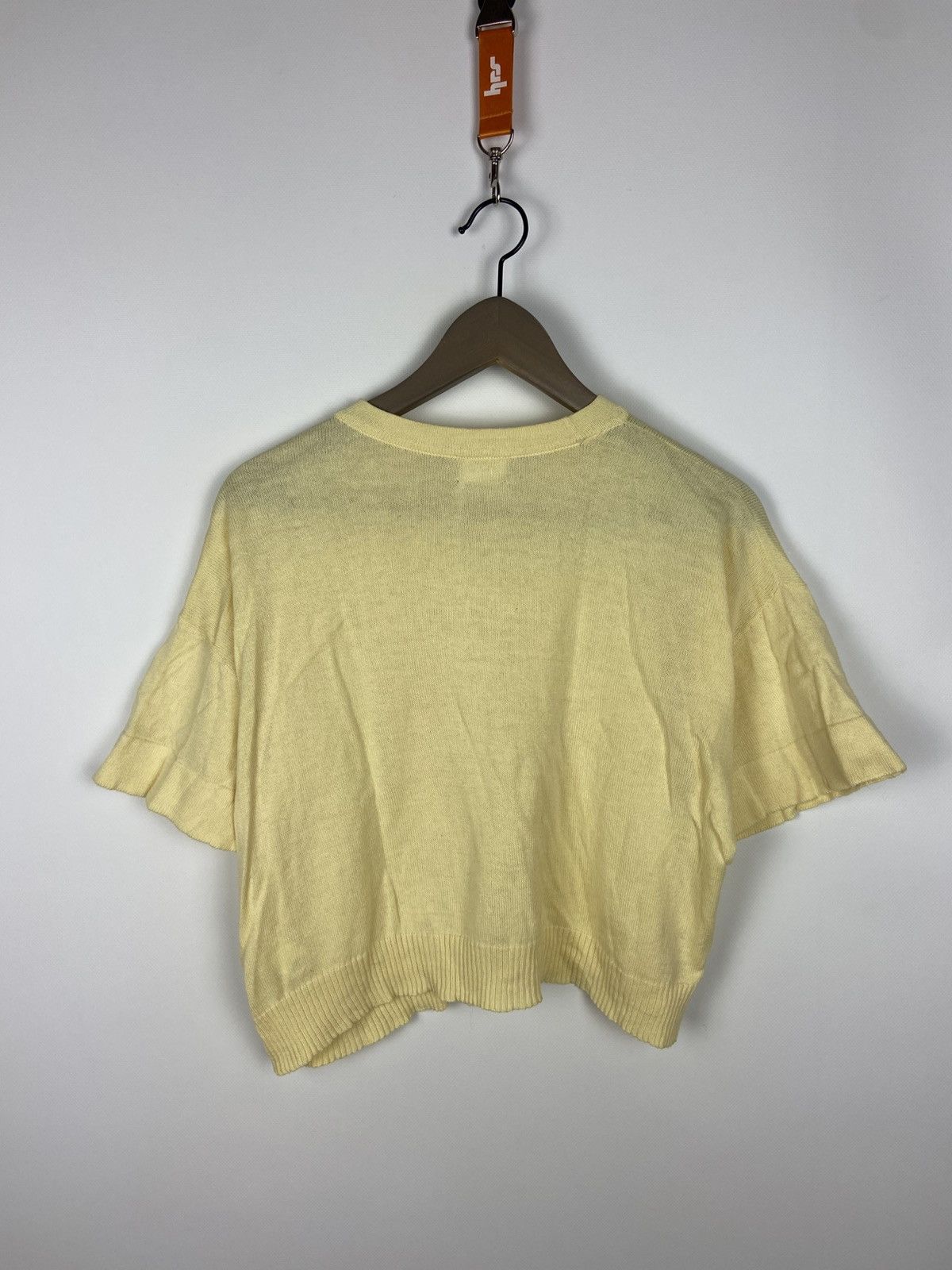 Folk Jungle Folk Womens Yellow Top T-Shirt Organic Cotton Sz S Size S / US 4 / IT 40 - 10 Thumbnail