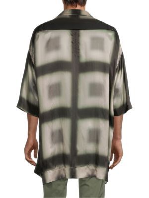 Rick Owens o1y0325 Patterned Shirt in Multicolor Size US L / EU 52-54 / 3 - 4 Thumbnail