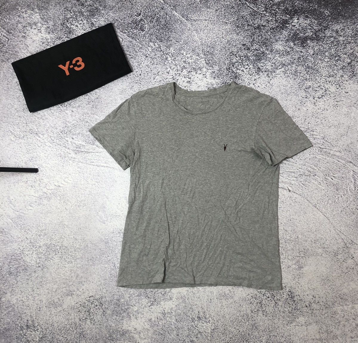Allsaints Men’s t-shirt Allsaints size L casual y2k drill usa ykk Size US L / EU 52-54 / 3 - 1 Thumbnail