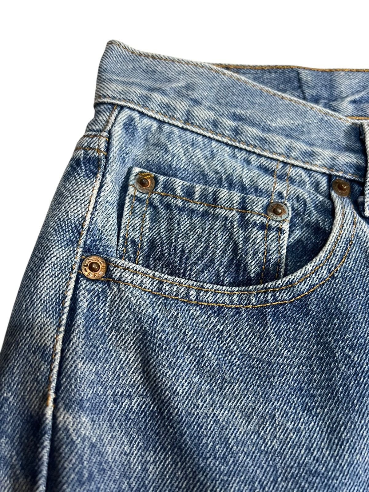 Levi's 80’s Levi’s 501 Light Wash Jean USA Size US 28 / EU 44 - 9 Thumbnail