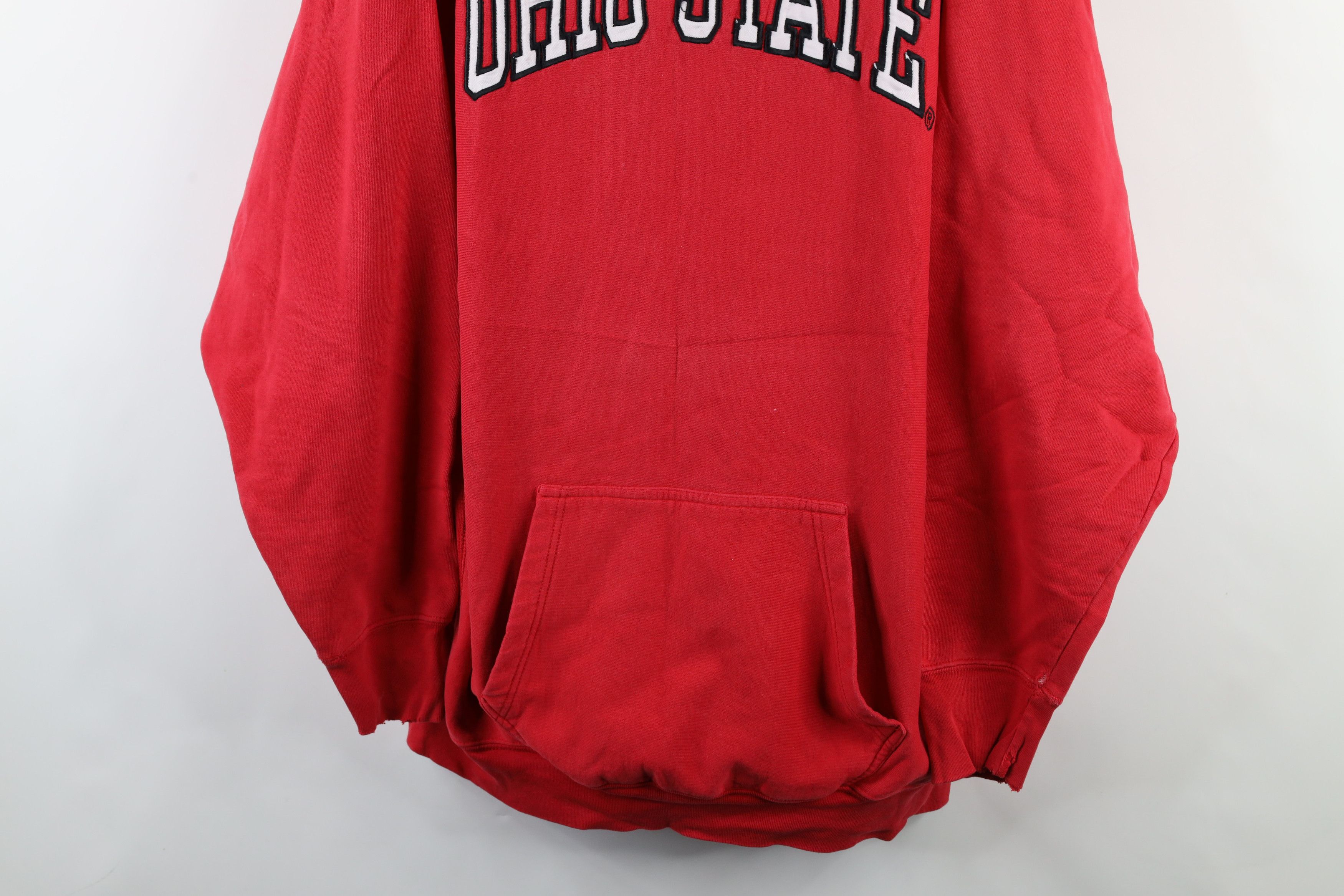 Vintage Vintage 90s Heavyweight Ohio State University Hoodie Size US XXL / EU 58 / 5 - 3 Thumbnail