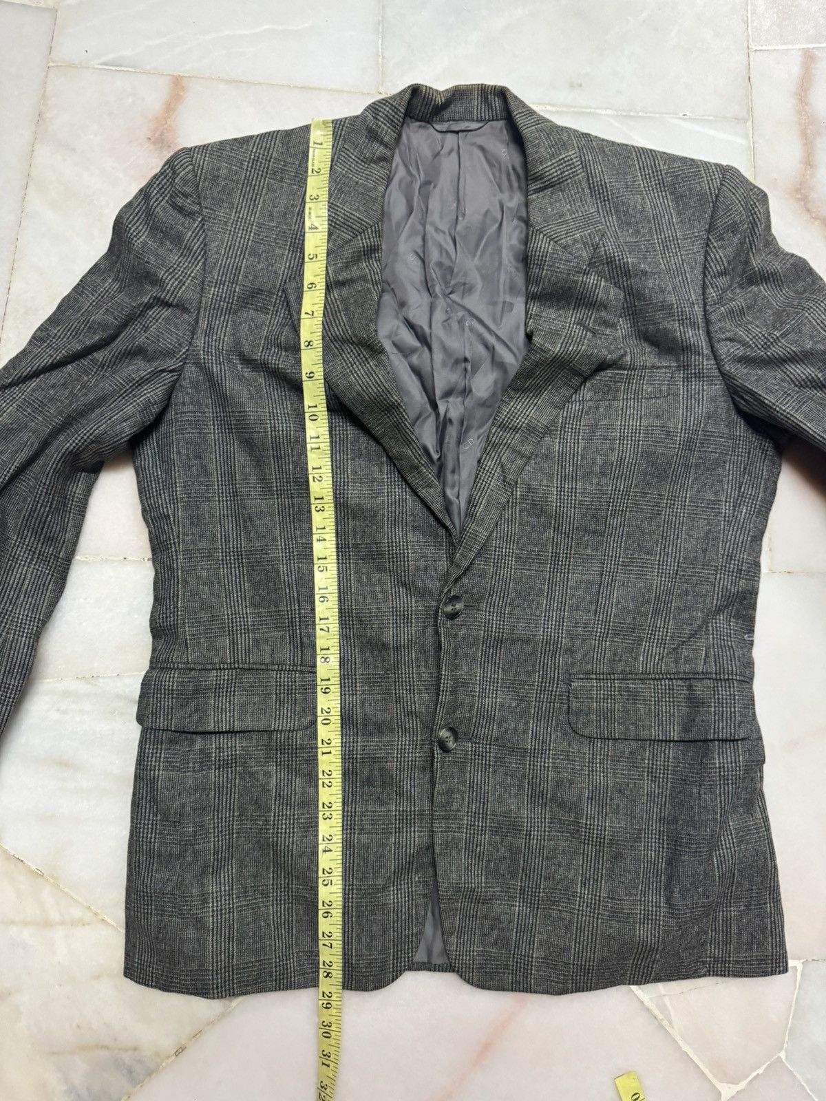 Christian Dior Monsieur BLAZER CHRISTIAN DIOR PRET-A-PORTER PLAID Size 36R - 15 Thumbnail