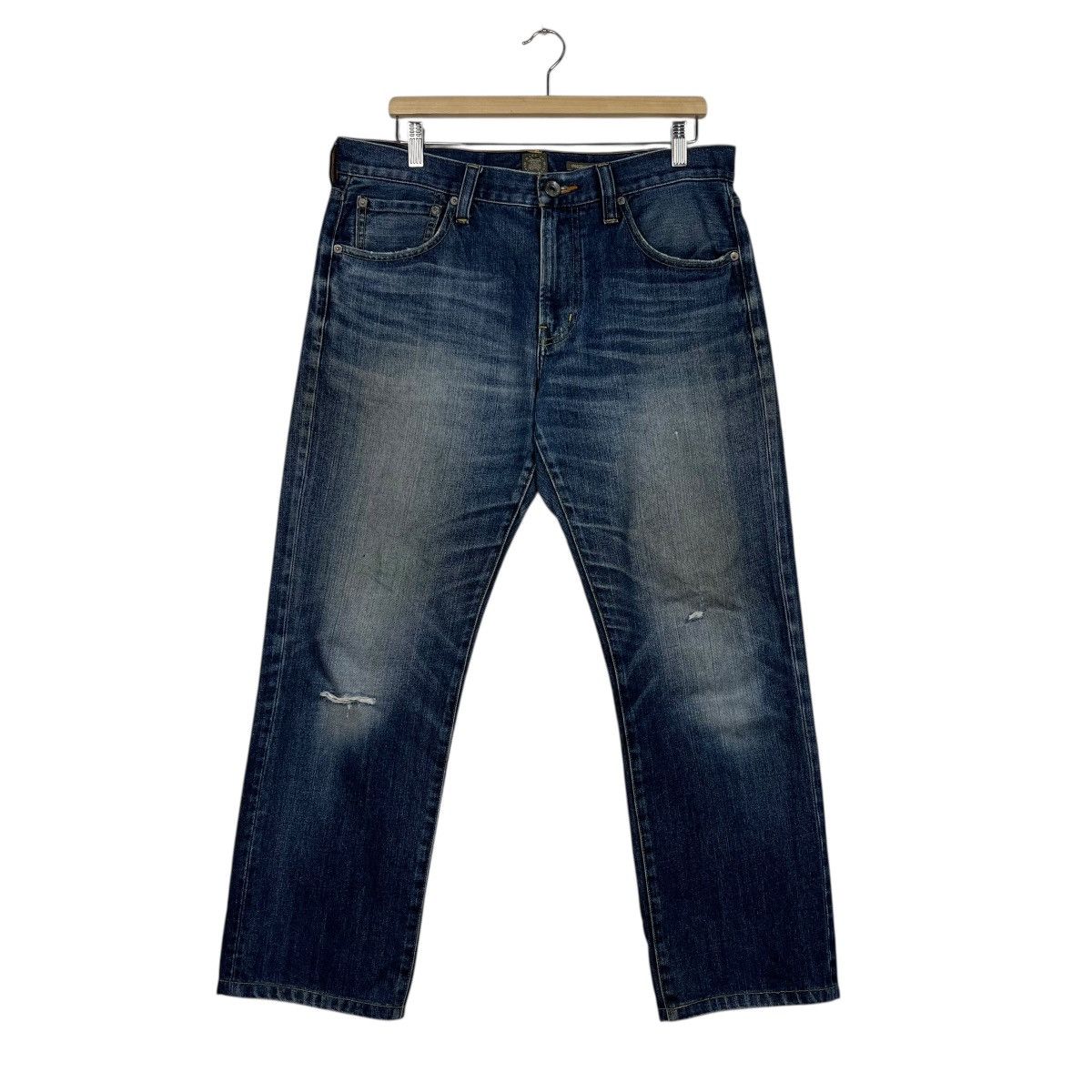 Kaihara Denim Vintage Kaihara Denim Back Number Denim Jeans Size US 34 / EU 50 - 1 Thumbnail