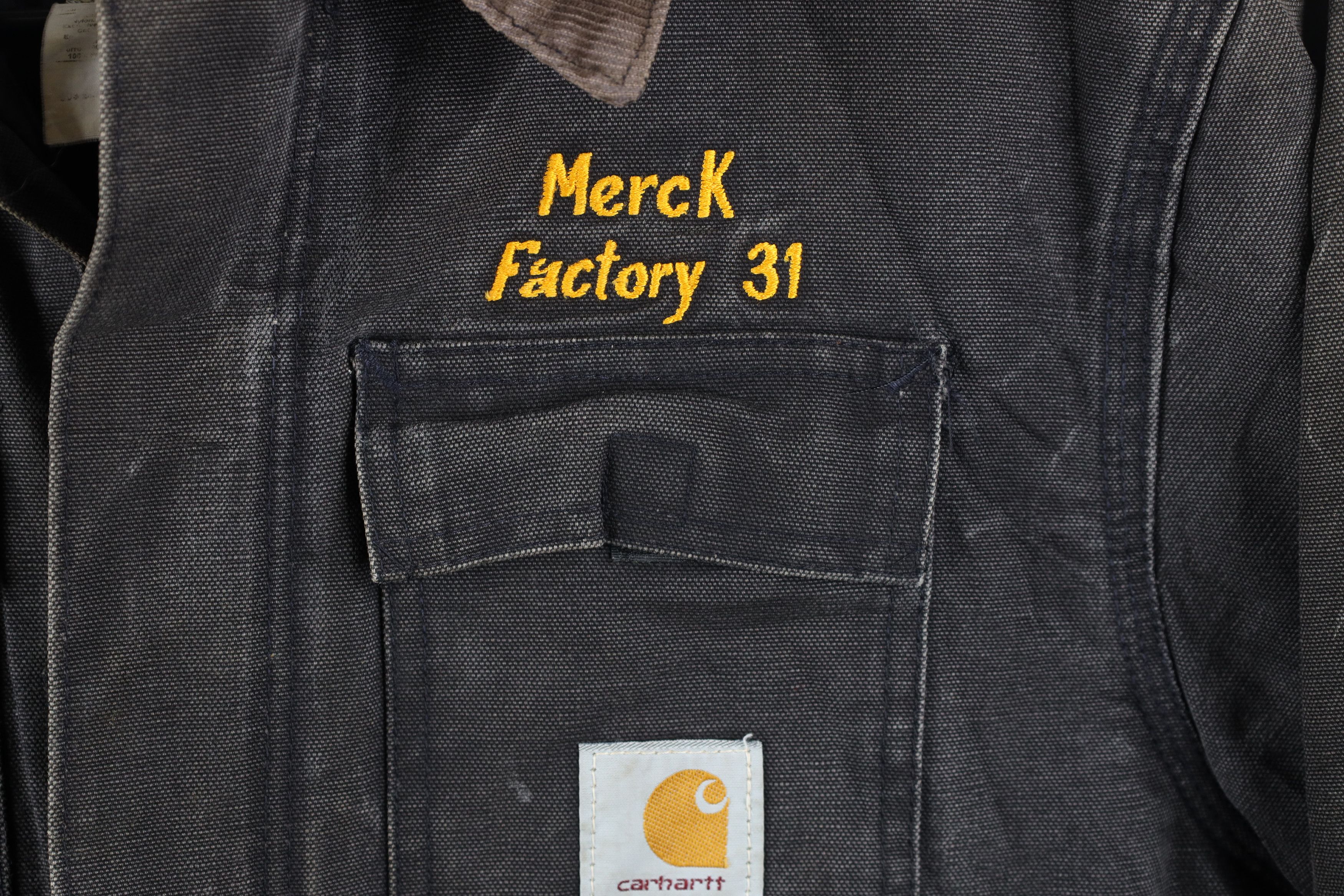 Carhartt × Vintage Vintage Carhartt Out Canvas Chore Barn Jacket Black USA Size US M / EU 48-50 / 2 - 5 Thumbnail