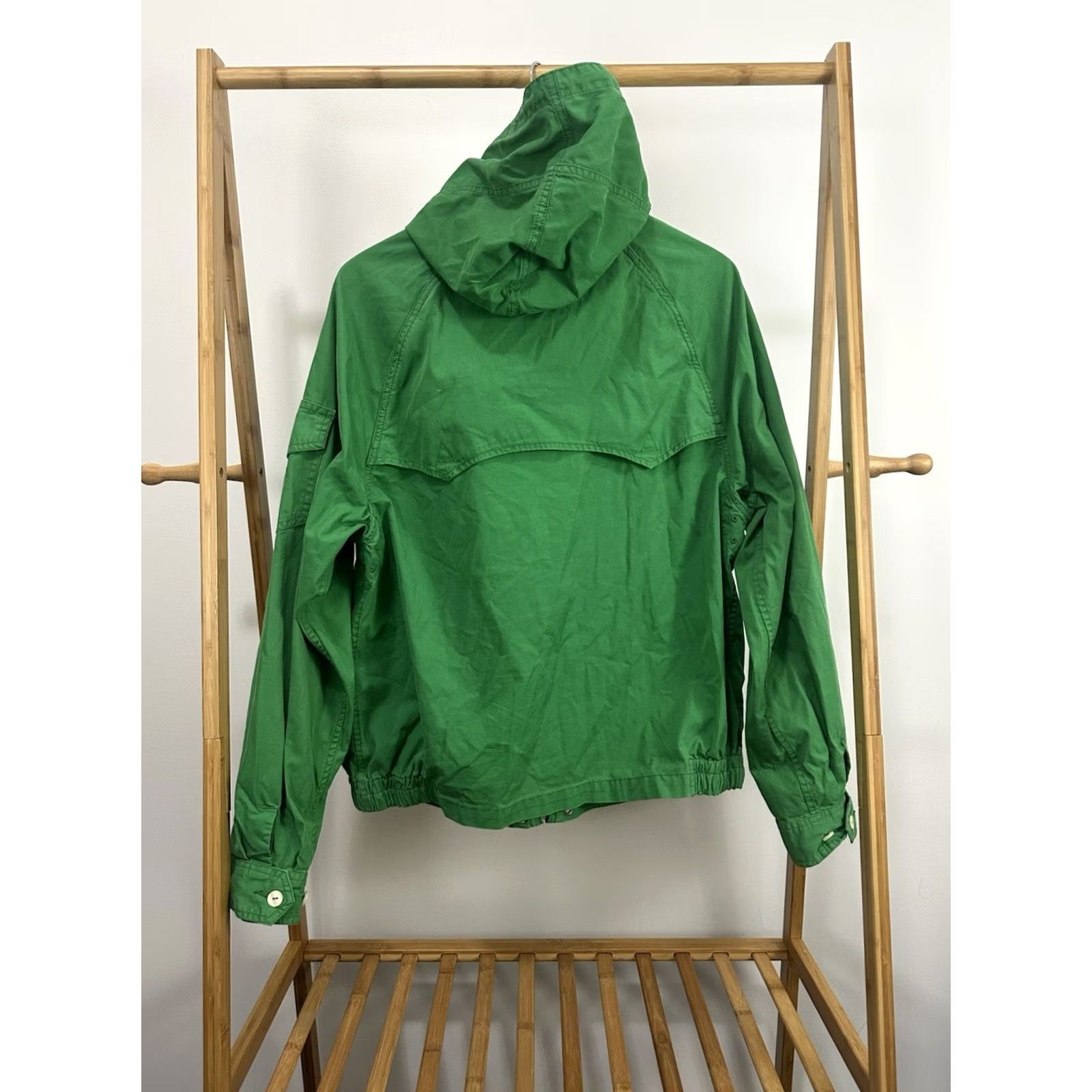Polo Ralph Lauren VintAGE Polo Ralph Lauren Pony Full Zip Hooded Bold Green Poplin Jacket L Polo Ralph Lauren Jacket Green Hooded Windbreaker Mens Size L Size US L / EU 52-54 / 3 - 2 Thumbnail