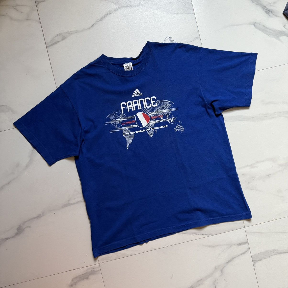 Adidas Vintage Adidas 2010 FIFA World Cup Tee Size US XL / EU 56 / 4 - 3 Thumbnail