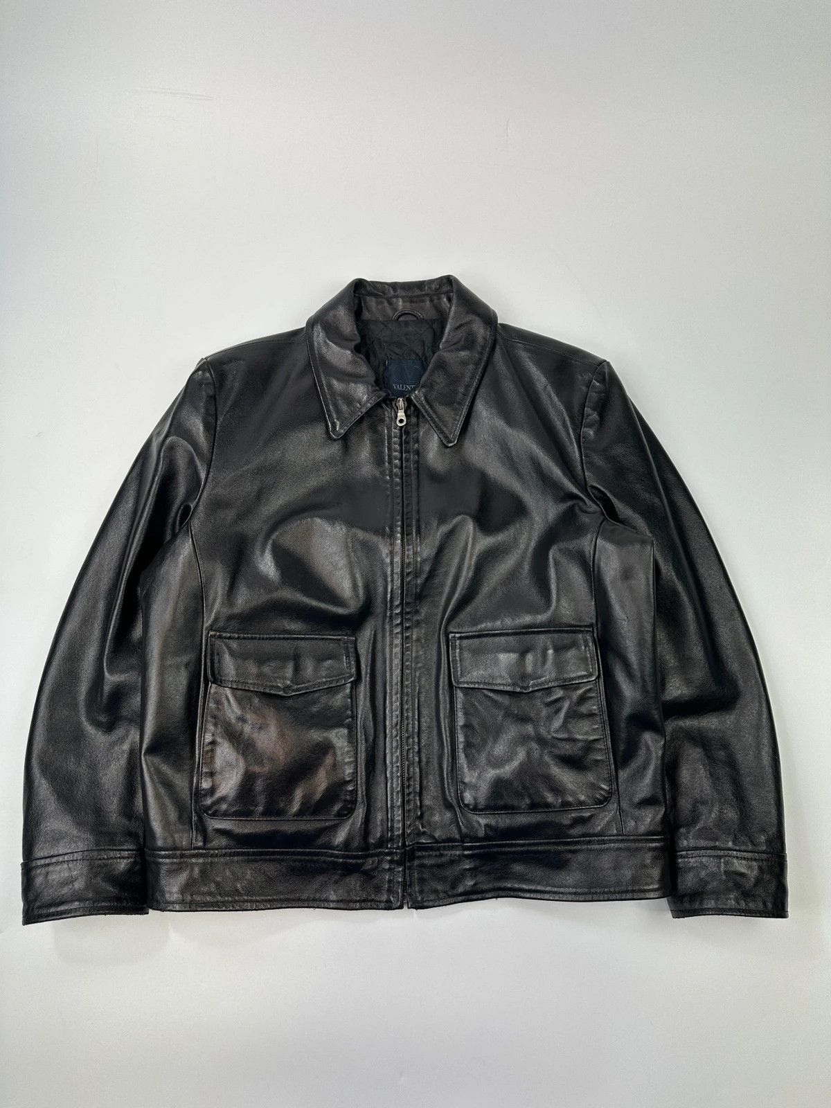 Men's Valentino Leather Jackets | Grailed