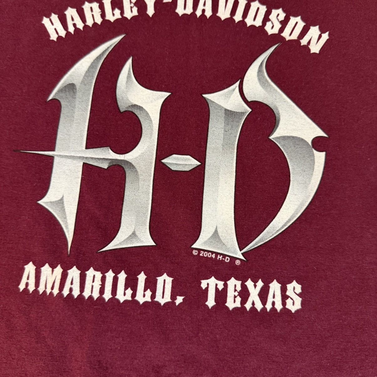 Harley Davidson 2004 Harley Davidson Amarillo Texas T-Shirt Size US L / EU 52-54 / 3 - 4 Thumbnail