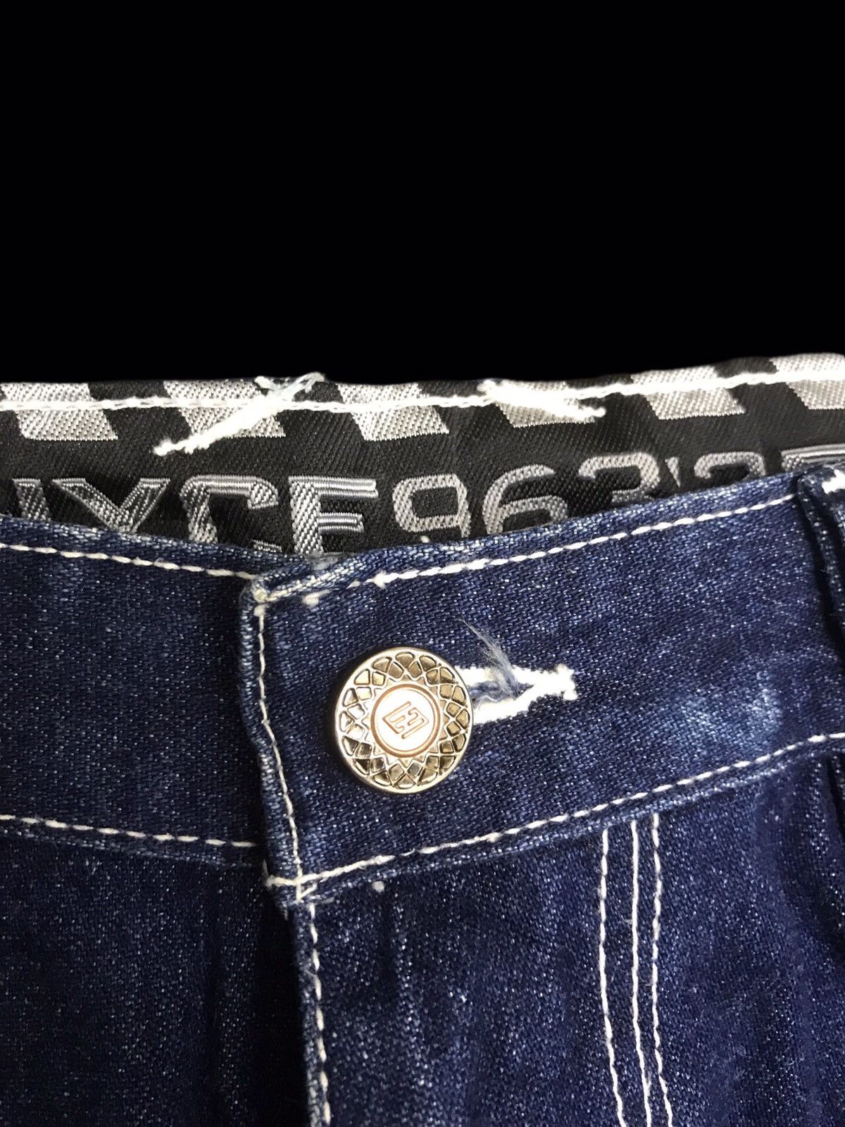 Other 💥BAGGY💥ENYCE96312 Baggy Carpnter Hip Hop Rapper Denim F131 Size US 33 - 9 Thumbnail