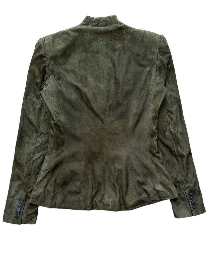 Polo Ralph Lauren Polo Ralph Lauren Slim Fit Suede Leather Jacket Size XS / US 0-2 / IT 36-38 - 8 Thumbnail