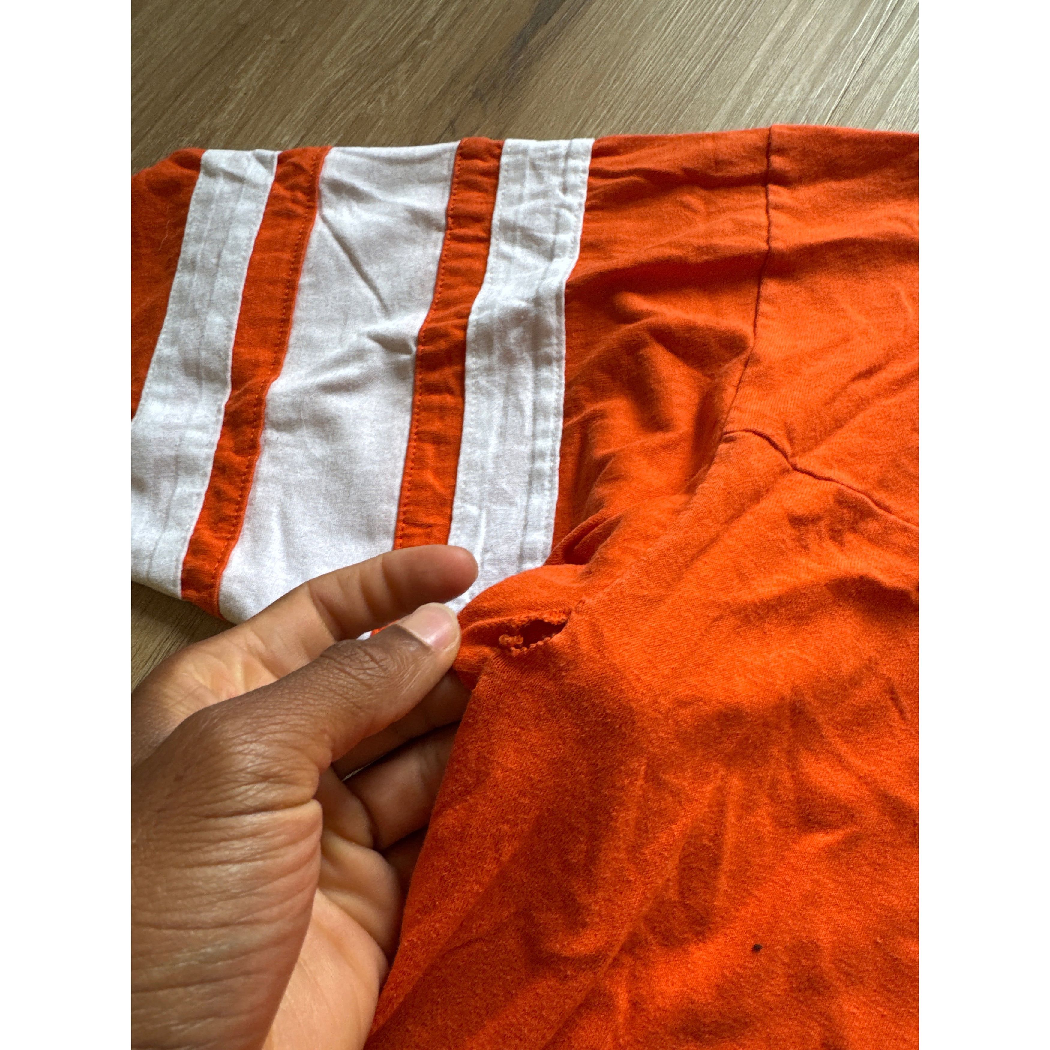 Logo 7 Vintage Logo 7 University Of Clemson Tigers Jersey Tee Size US XL / EU 56 / 4 - 3 Thumbnail