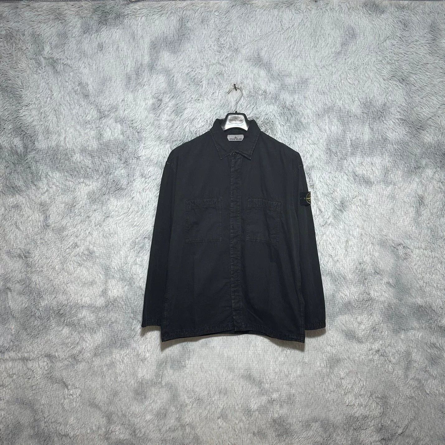 Stone Island stone island black washed jacket size L Size US L / EU 52-54 / 3 - 1 Thumbnail