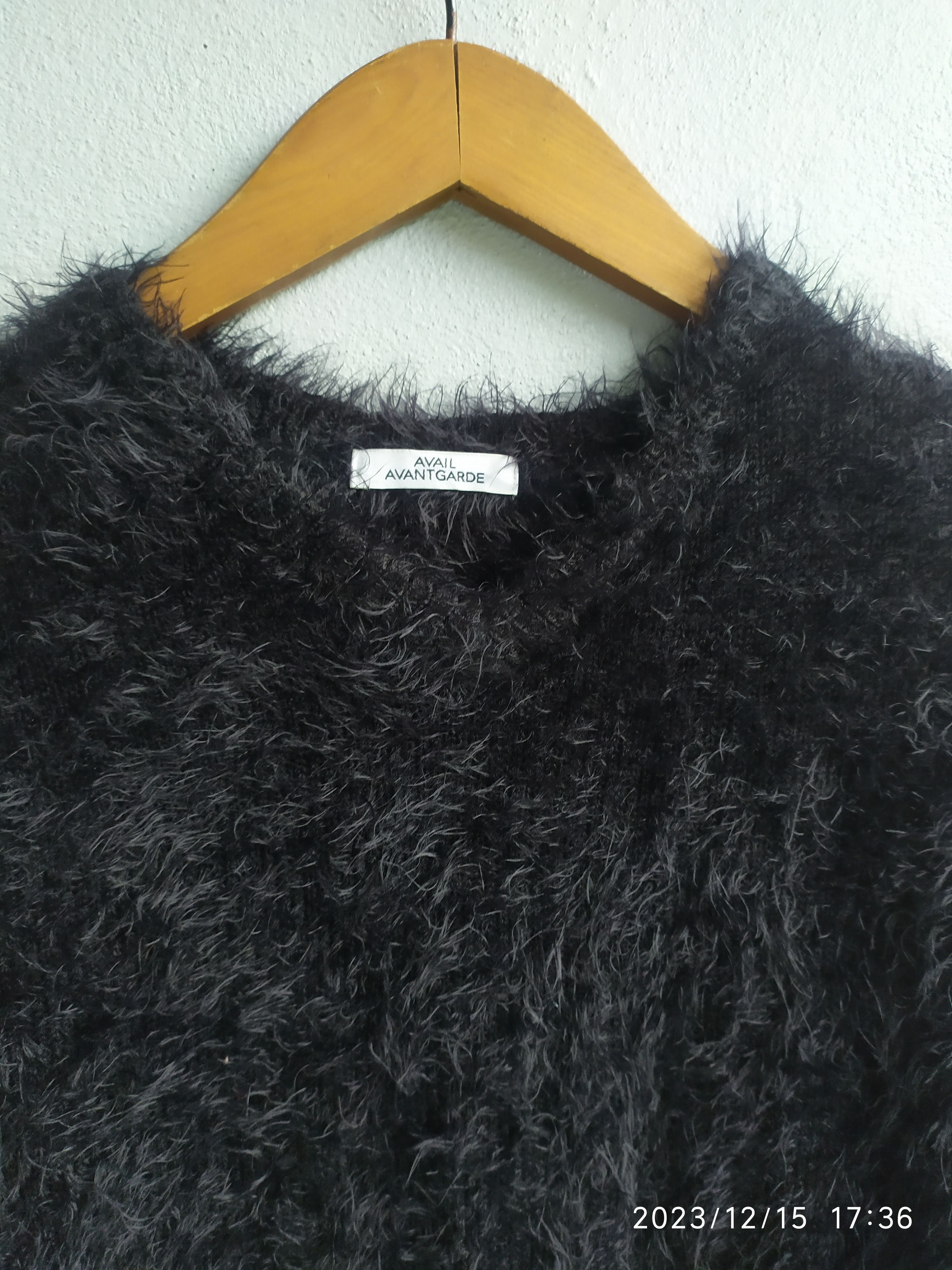 If Six Was Nine × Japanese Brand × Le Grande Bleu (L.G.B.) Avail Avant garde mohair style sweater Size US S / EU 44-46 / 1 - 3 Thumbnail