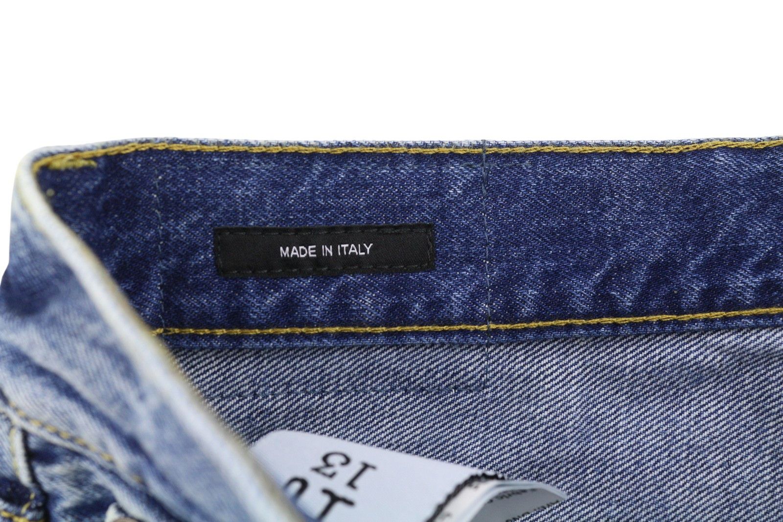 R13 ROMEO 26 Hutton Blue Faded Zip Fly Jeans 87172 Size 26" / US 2 / IT 38 - 7 Thumbnail