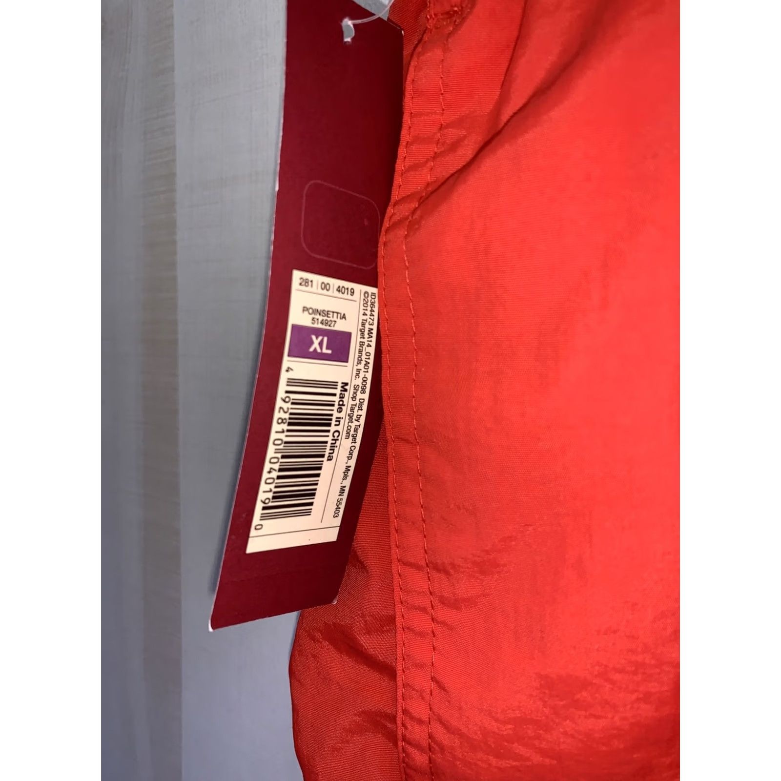 Merona Merona Board Shorts Mens Red 18” Outseam XL Above The Knee NWT-7068 Size US 36 / EU 52 - 6 Thumbnail
