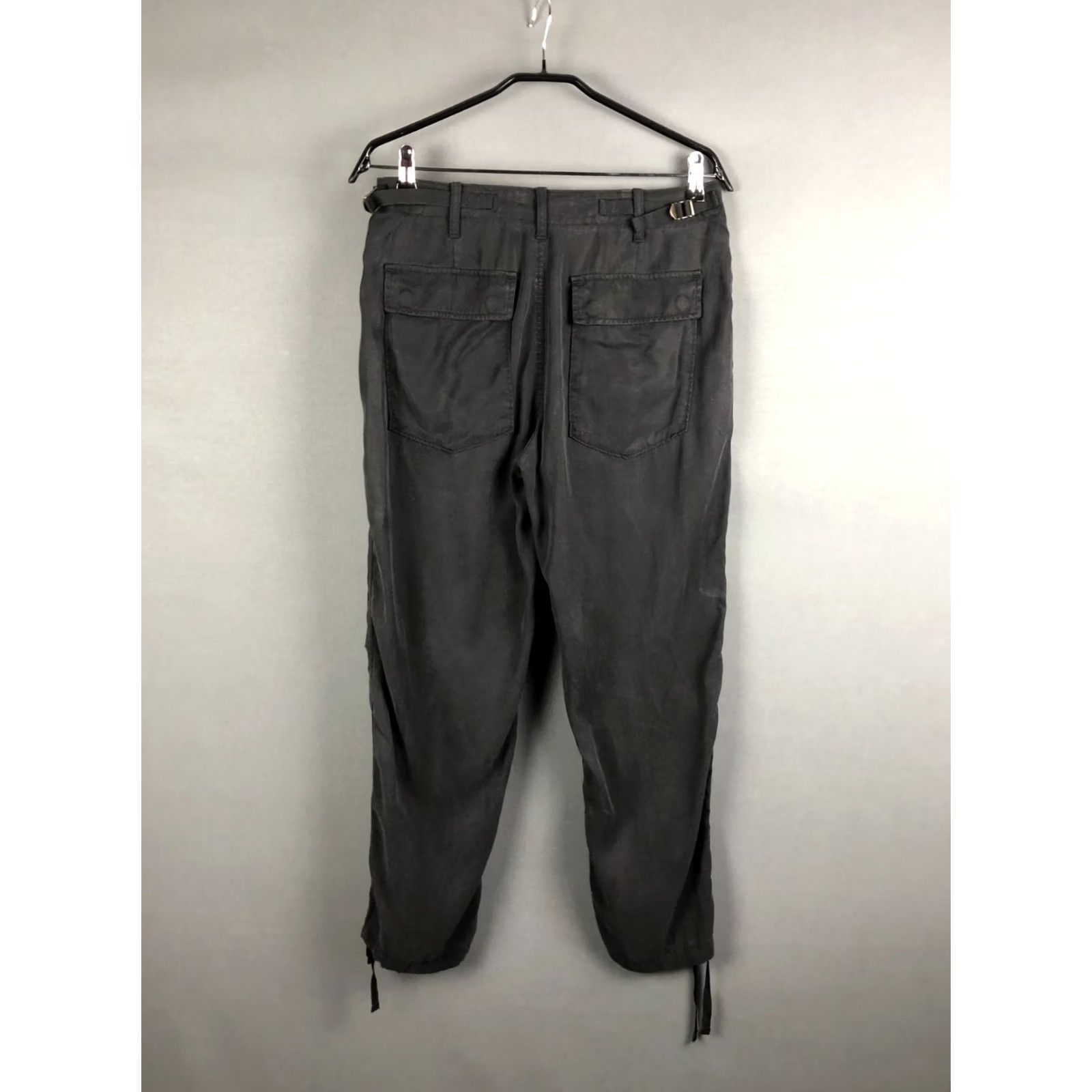 Ralph Lauren Ralph Lauren Women's Cargo Pants Size 2 Black Lyocell Cargo Pants Regular Small words adjusted Size 26" / US 2 / IT 38 - 2 Thumbnail