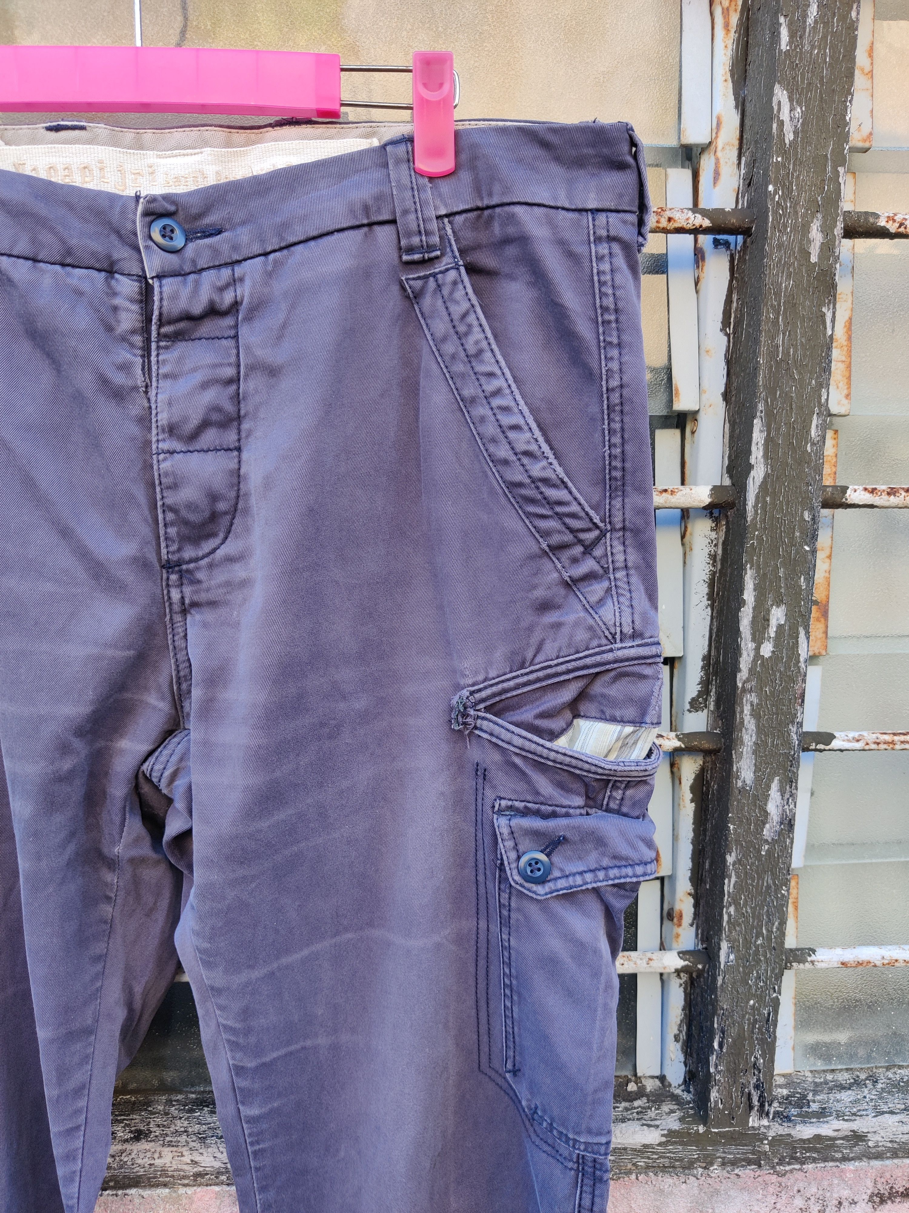 Napapijri Vintage Distressed Napapijri Cargo Pants Size US 36 / EU 52 - 2 Thumbnail