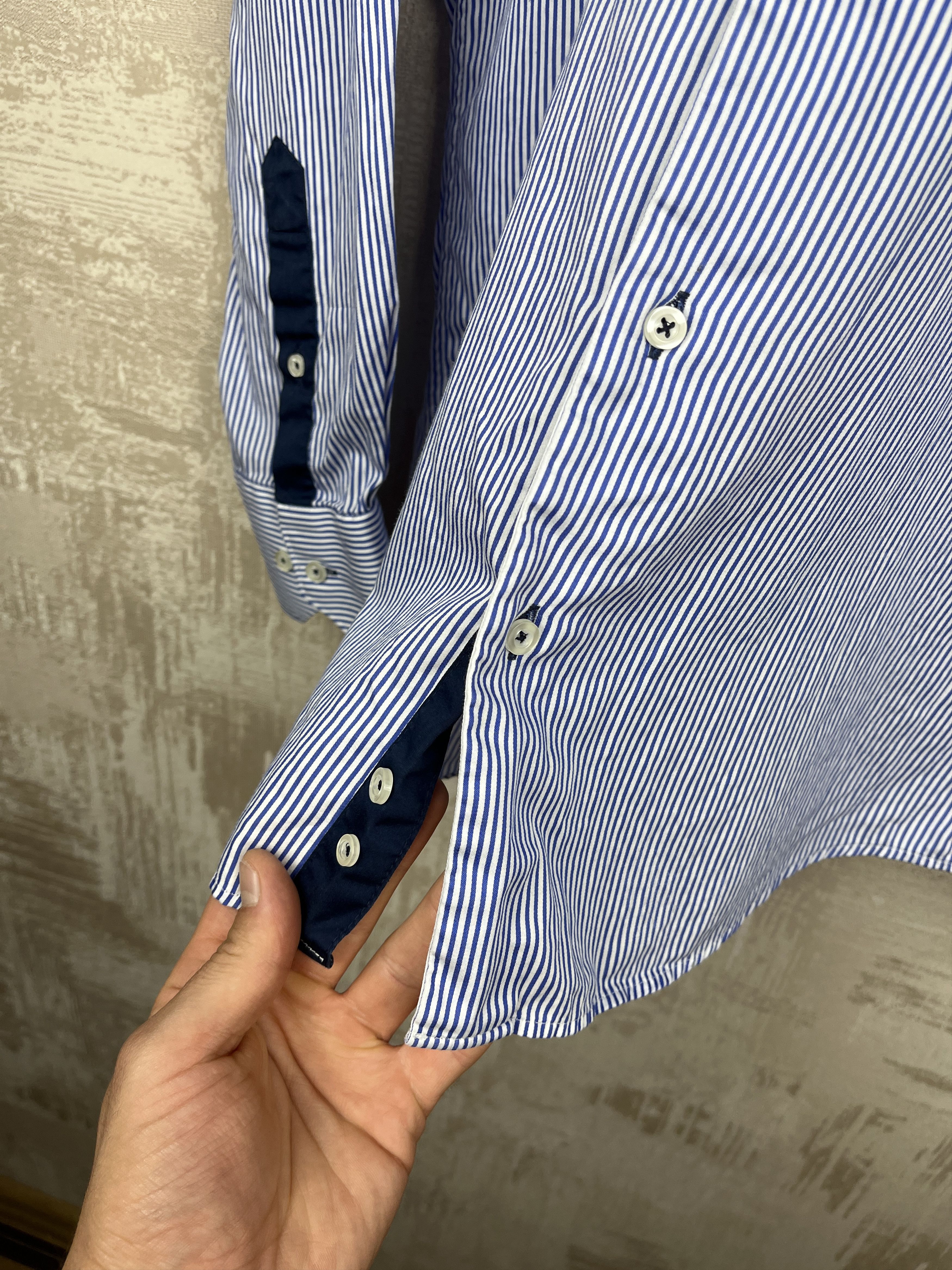 Other Claudio Lugli Striped Long Sleeve Shirt Size US L / EU 52-54 / 3 - 13 Thumbnail
