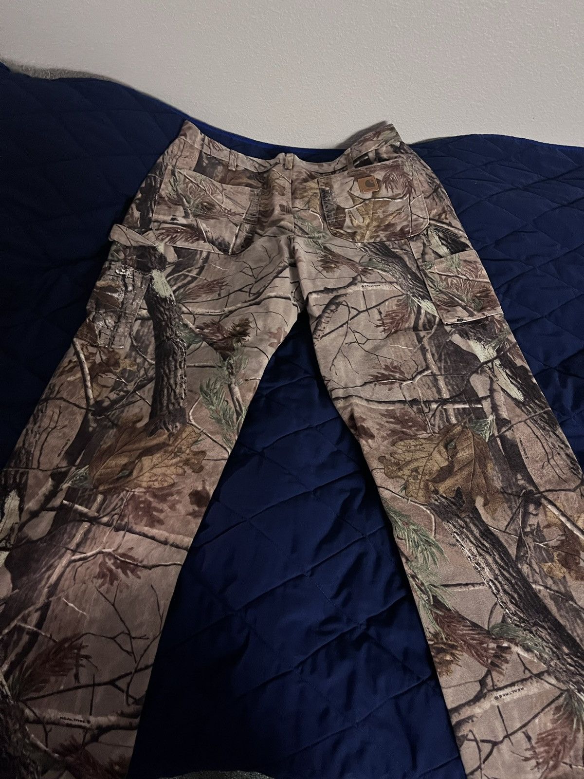 Carhartt Carhartt Camo Carpenter Dungaree Pants B235 CAP Size US 34 / EU 50 - 4 Thumbnail