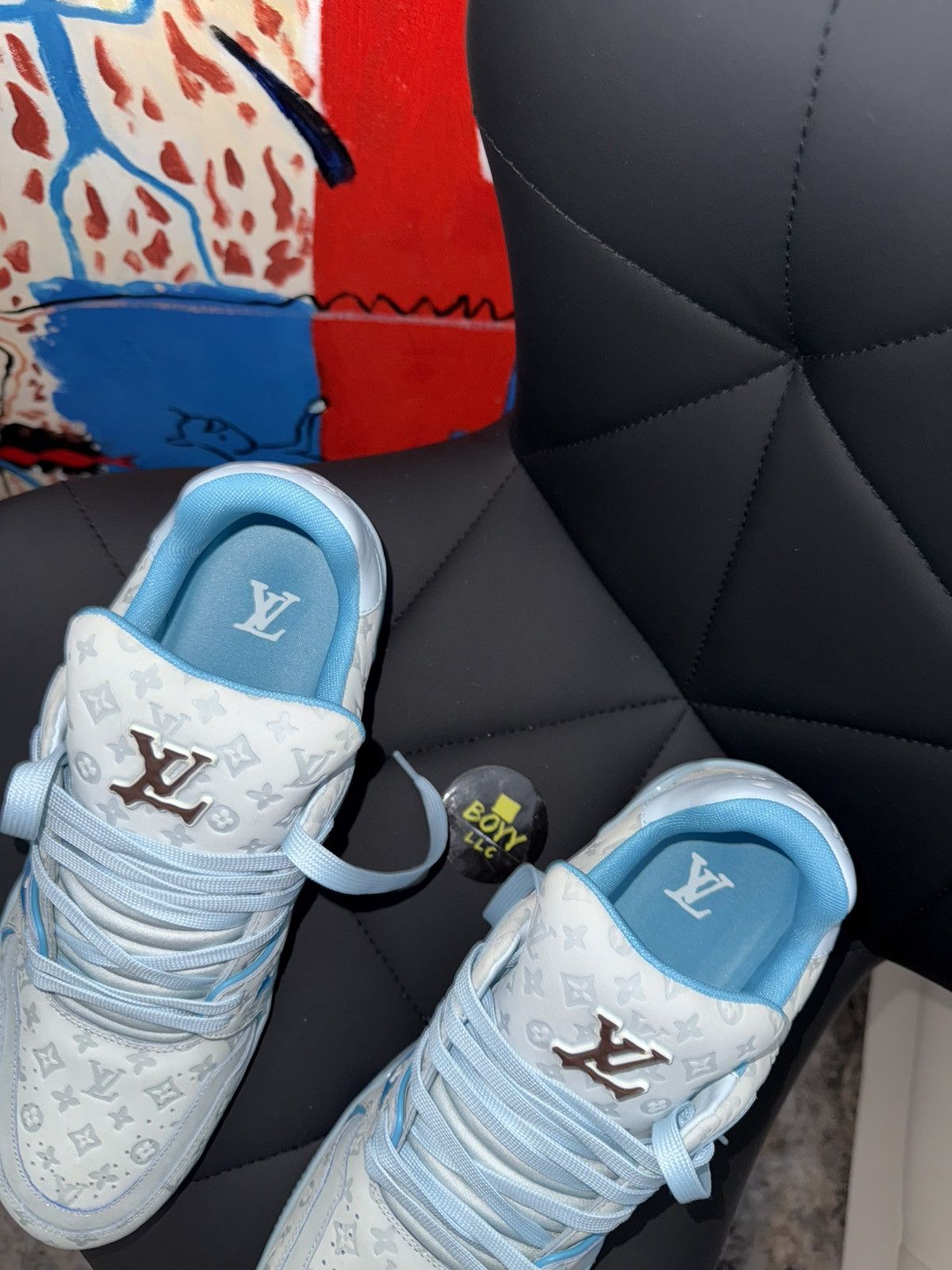Louis Vuitton Tyler the creator x Louis Vuitton monogram sneakers Size US 10 / EU 43 - 4 Thumbnail