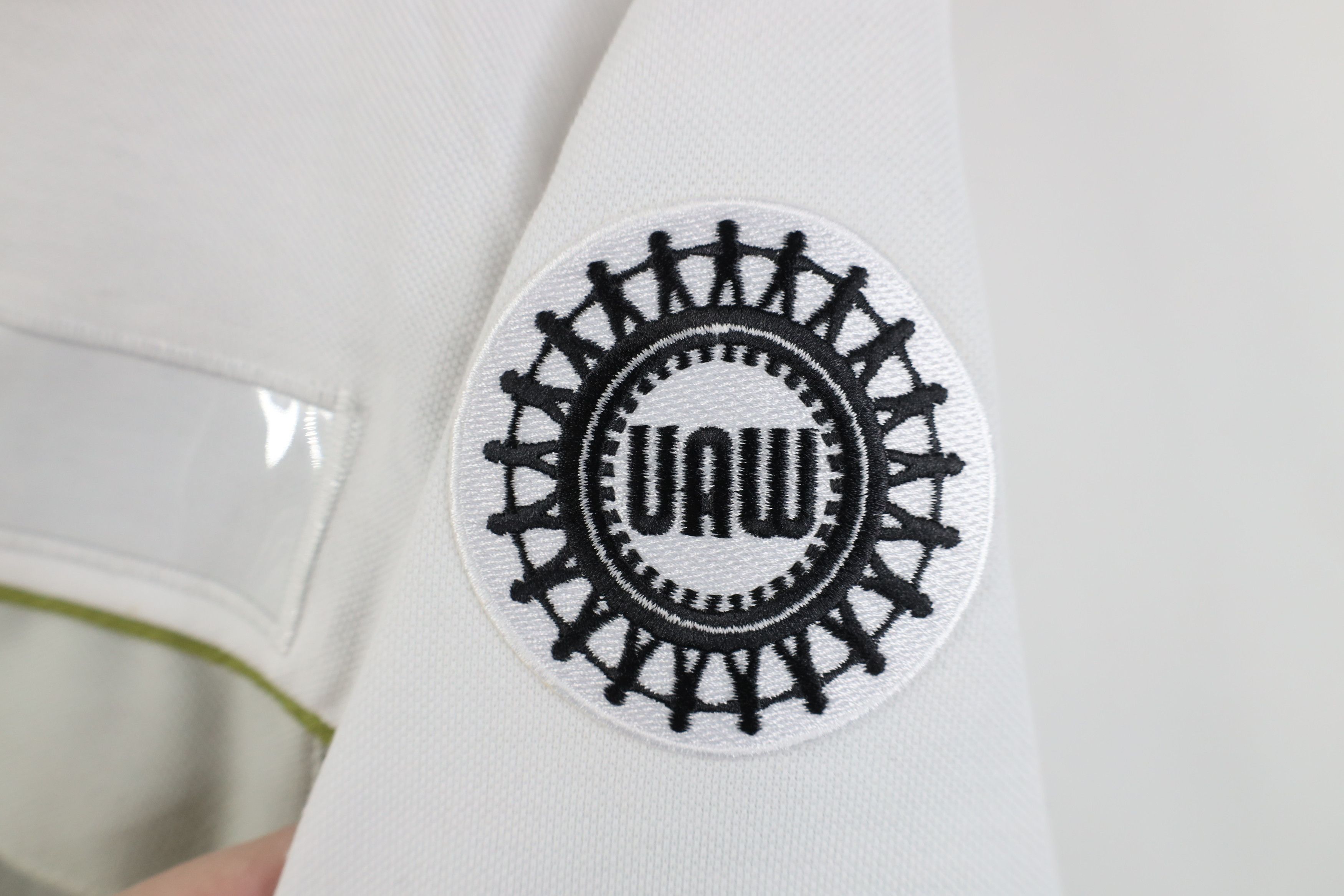 Jeep Vintage Union Made Motor Co Collared Polo Shirt Workwear USA Size US M / EU 48-50 / 2 - 7 Thumbnail