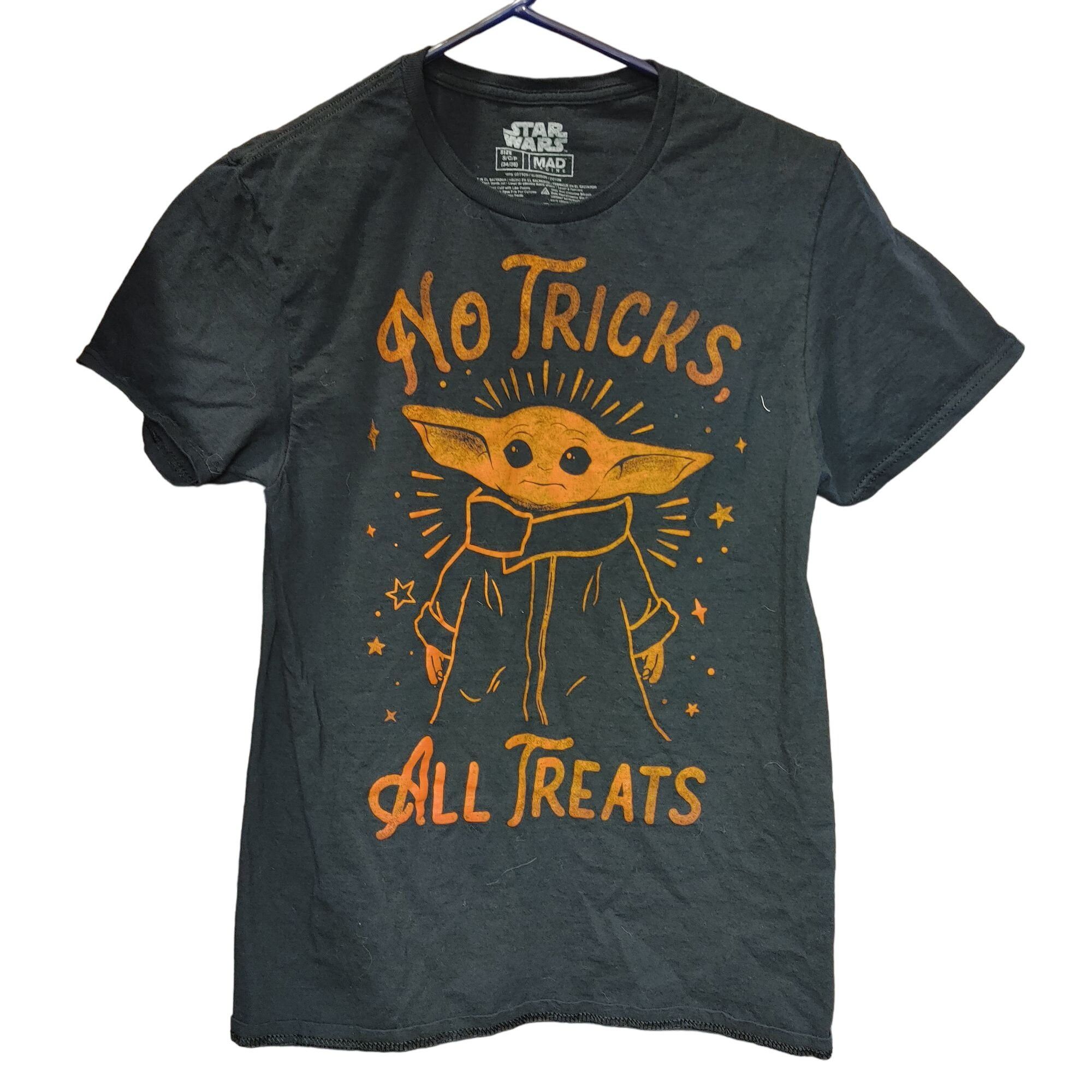 Other Star Wars " No Tricks All Treats" Baby Yoda Dark Gray Cotton Size US S / EU 44-46 / 1 - 1 Thumbnail