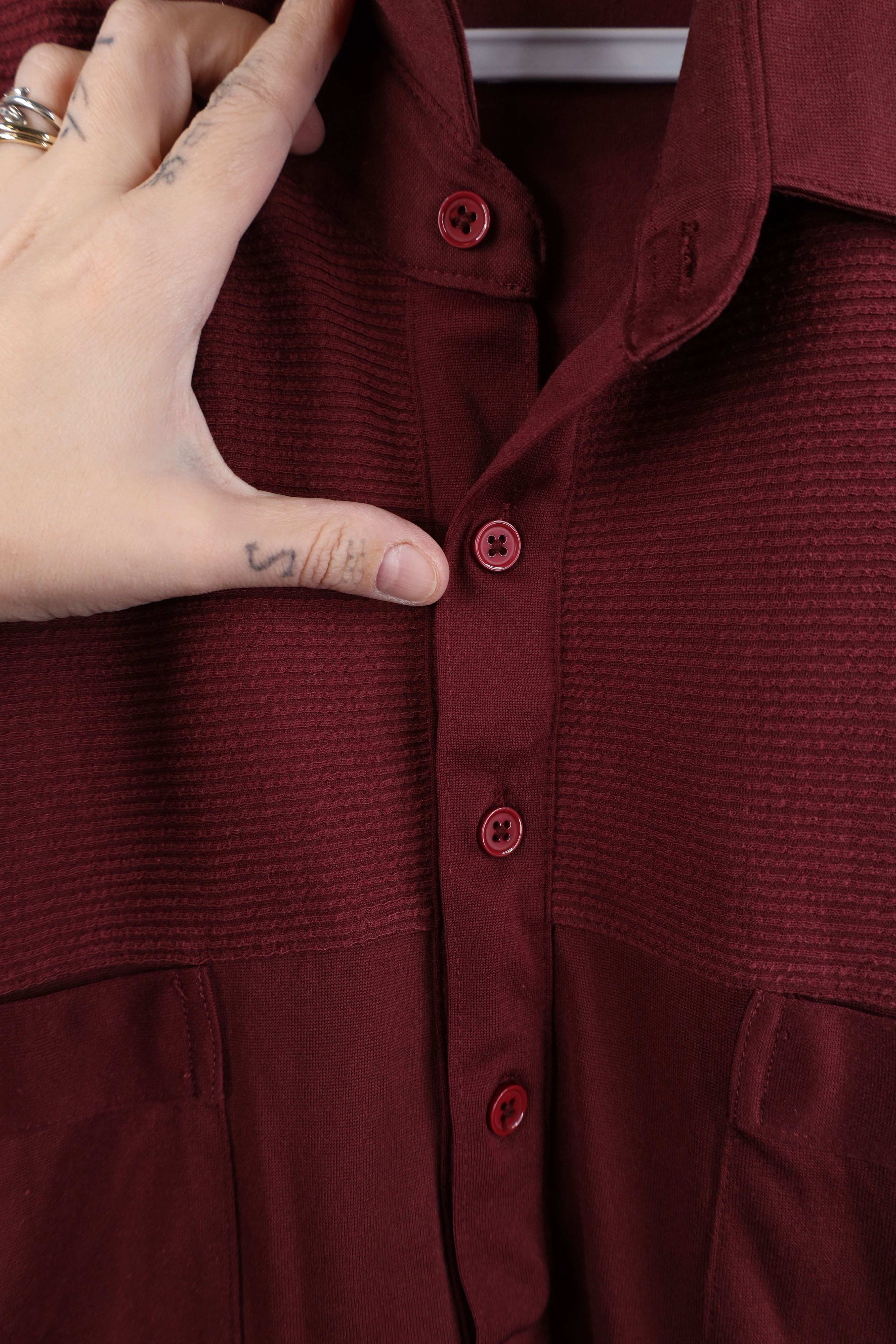 Vintage Vintage 90s Streetwear Knit Collared Pullover Polo Shirt Size US XL / EU 56 / 4 - 4 Thumbnail