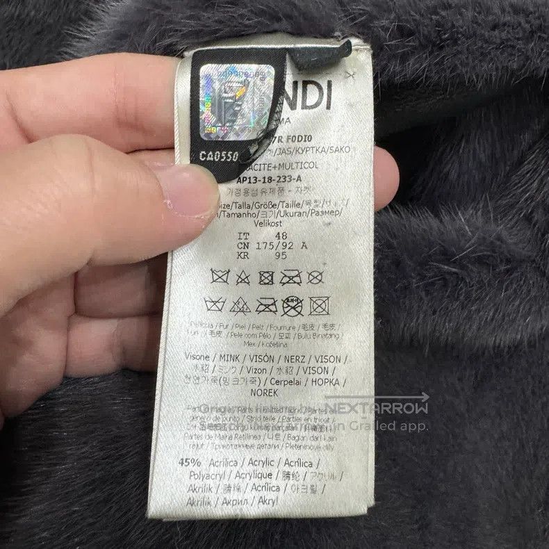 Fendi Fendi KaDeWe Leather and Fur Double-Sided Jacket Size US M / EU 48-50 / 2 - 3 Thumbnail
