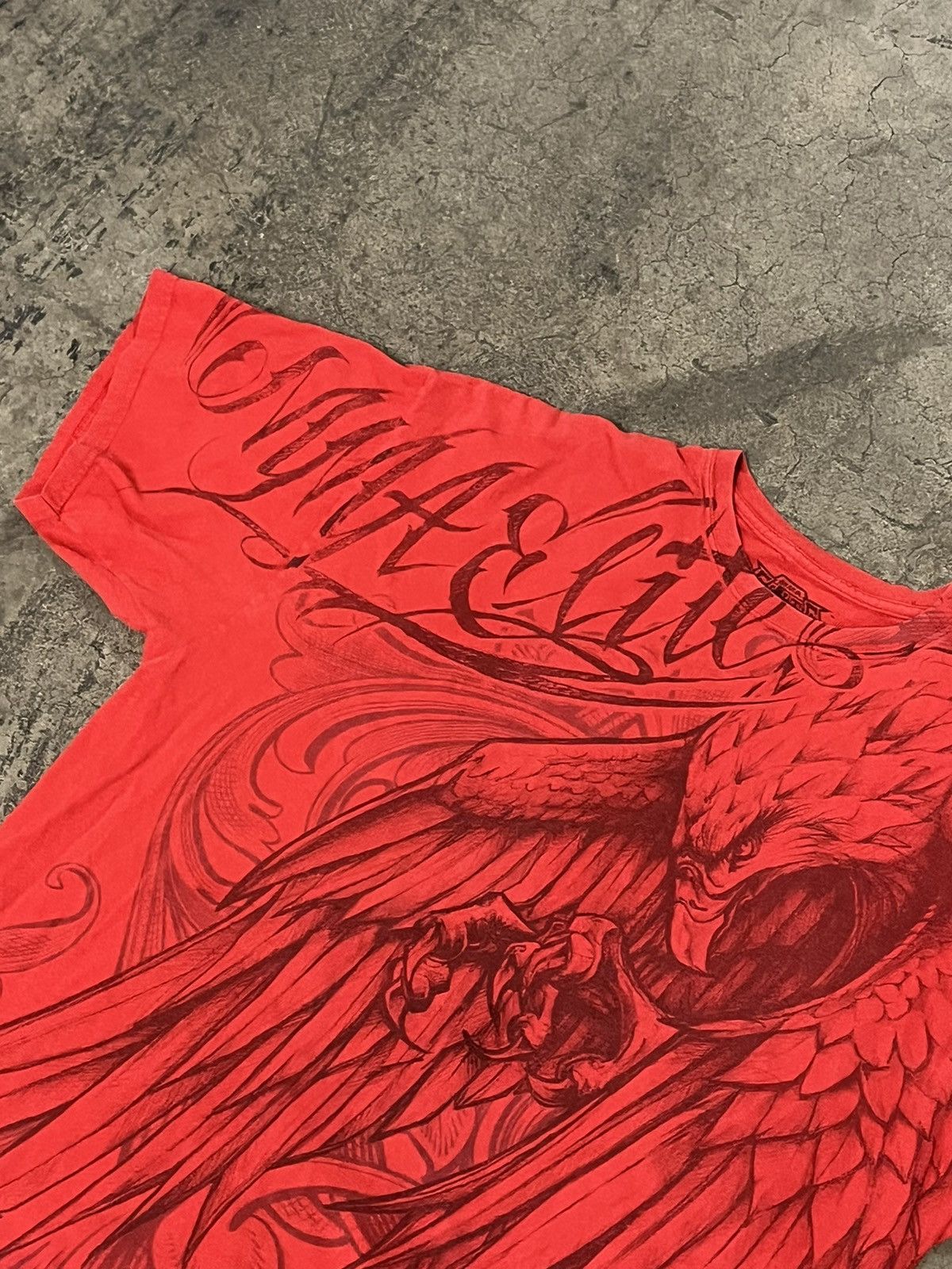 Vintage Y2K grunge mma elite aop tee Size US XXL / EU 58 / 5 - 3 Thumbnail