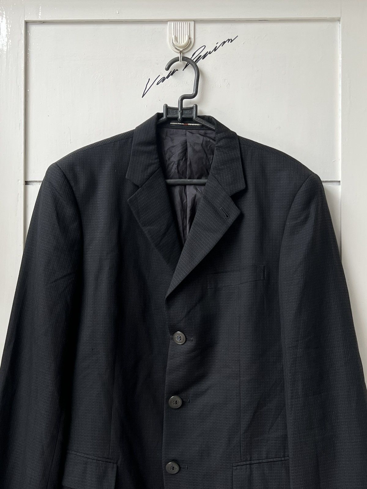 Gaultier Homme Objet Jean Paul Gaultier Homme Objet Striped Suit Jacket Size US M / EU 48-50 / 2 - 2 Thumbnail
