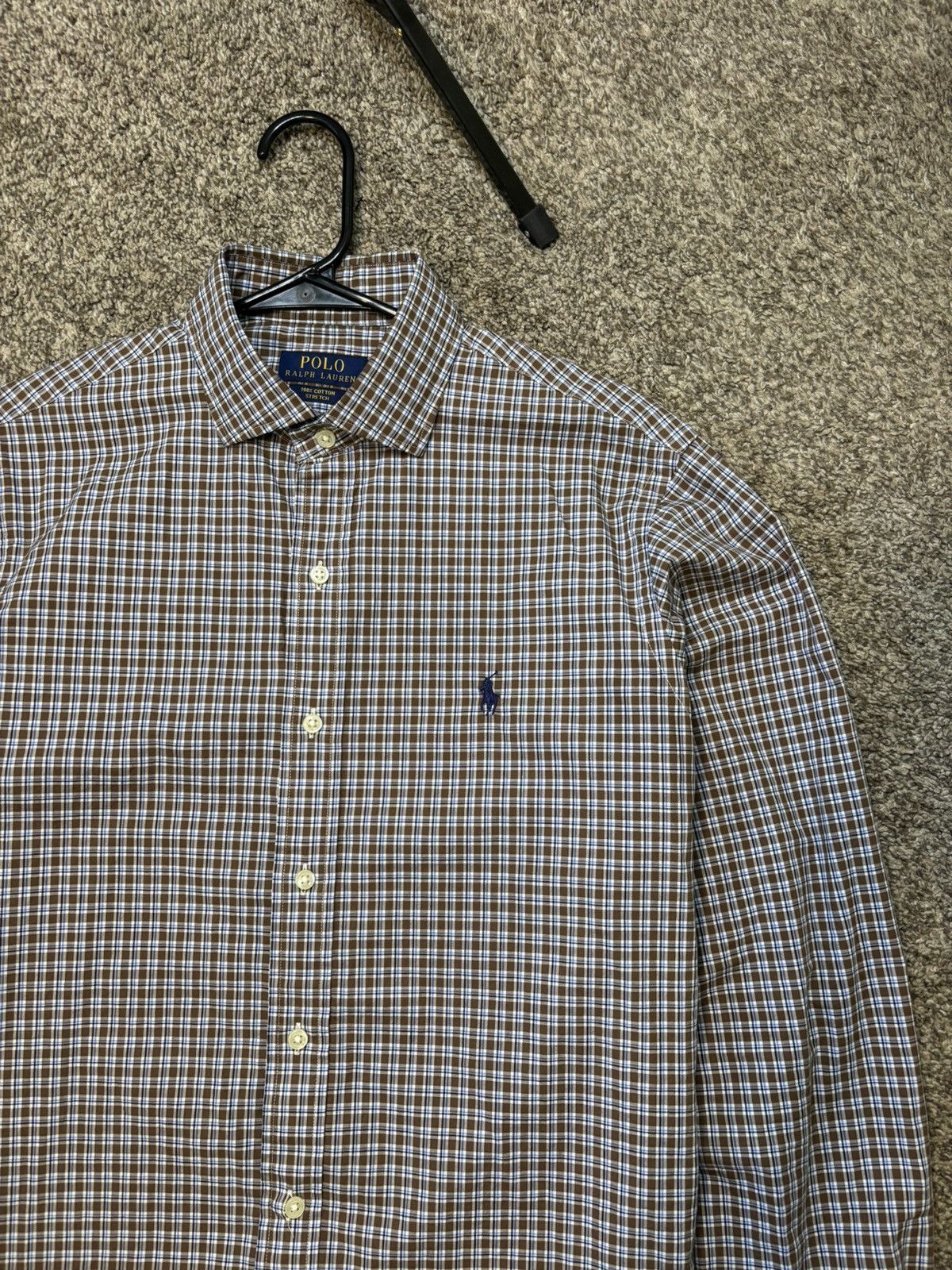 Polo Ralph Lauren Polo Ralph Lauren Men's Classic-Fit Gingham Oxford Shirt Size US M / EU 48-50 / 2 - 3 Thumbnail