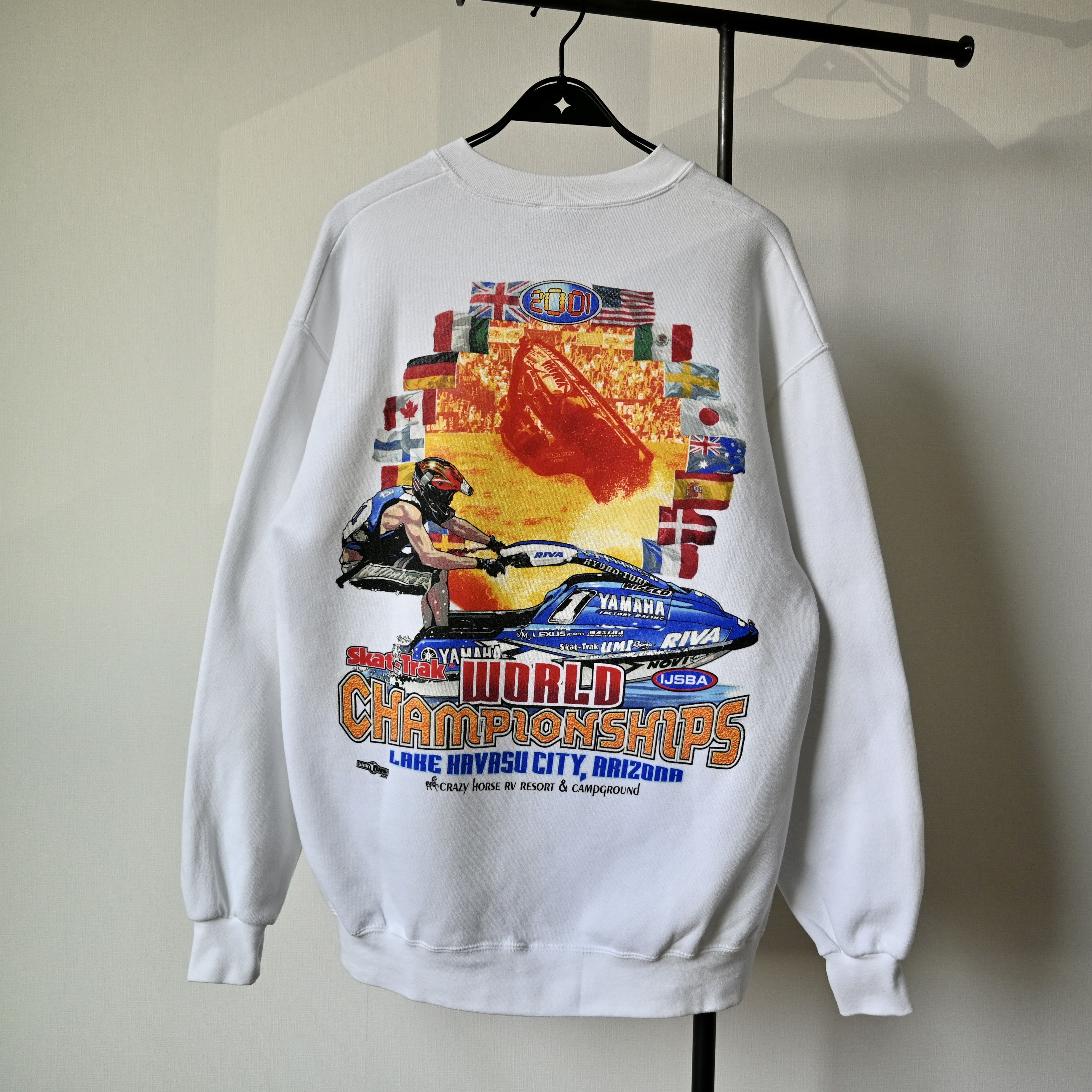 Vintage VTG 2001 Skat-Trak world championships sweatshirt Size US XL / EU 56 / 4 - 2 Thumbnail