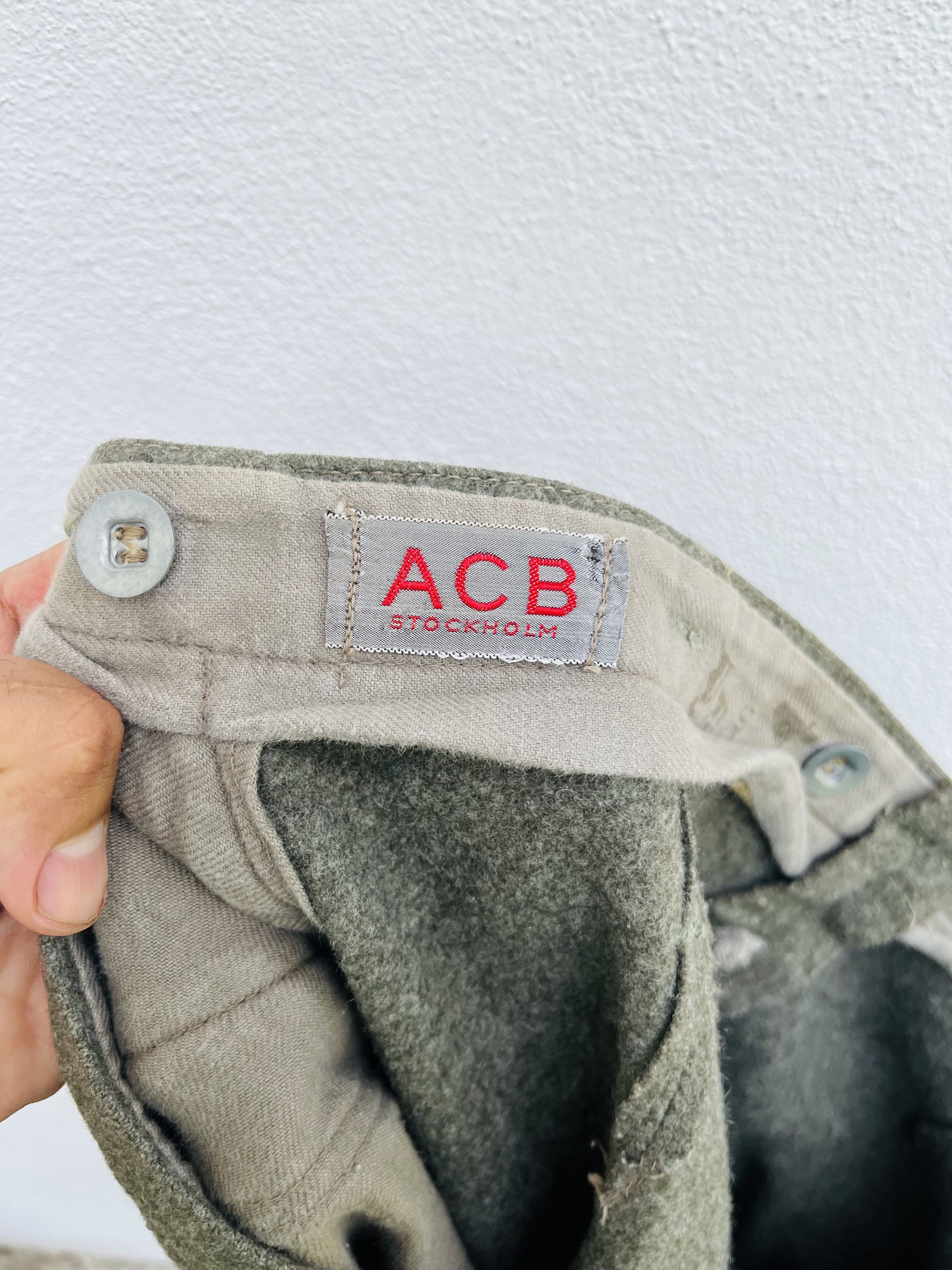 Vintage Vintage 40s World War 2 Swedish ACB Military Pant ww2 Size US 33 - 11 Thumbnail